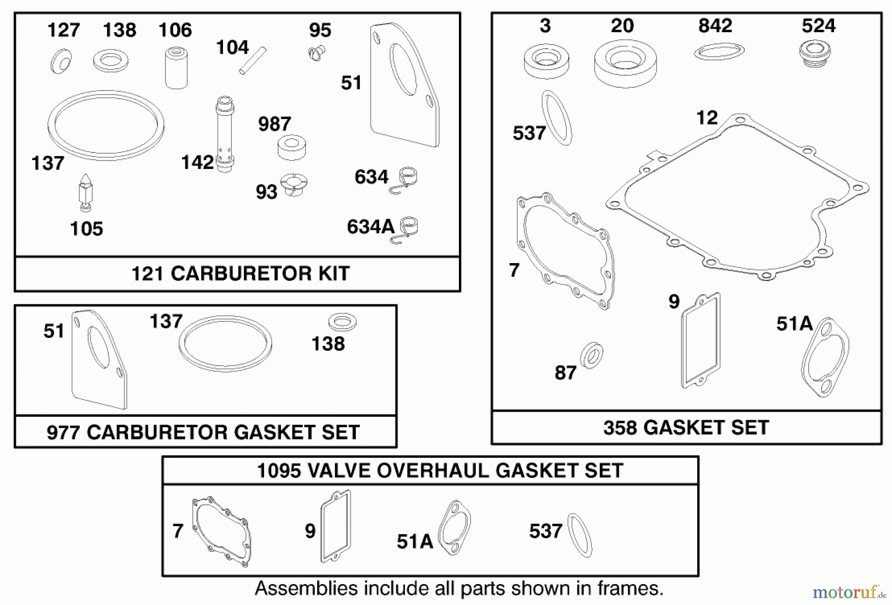  Toro Neu Mowers, Lawn & Garden Tractor Seite 1 71209 (13-32XLE) - Toro 13-32XLE Lawn Tractor, 2000 (200000001-200999999) ENGINE BRIGGS & STRATTON MODEL 28M707-1122-E1 #9