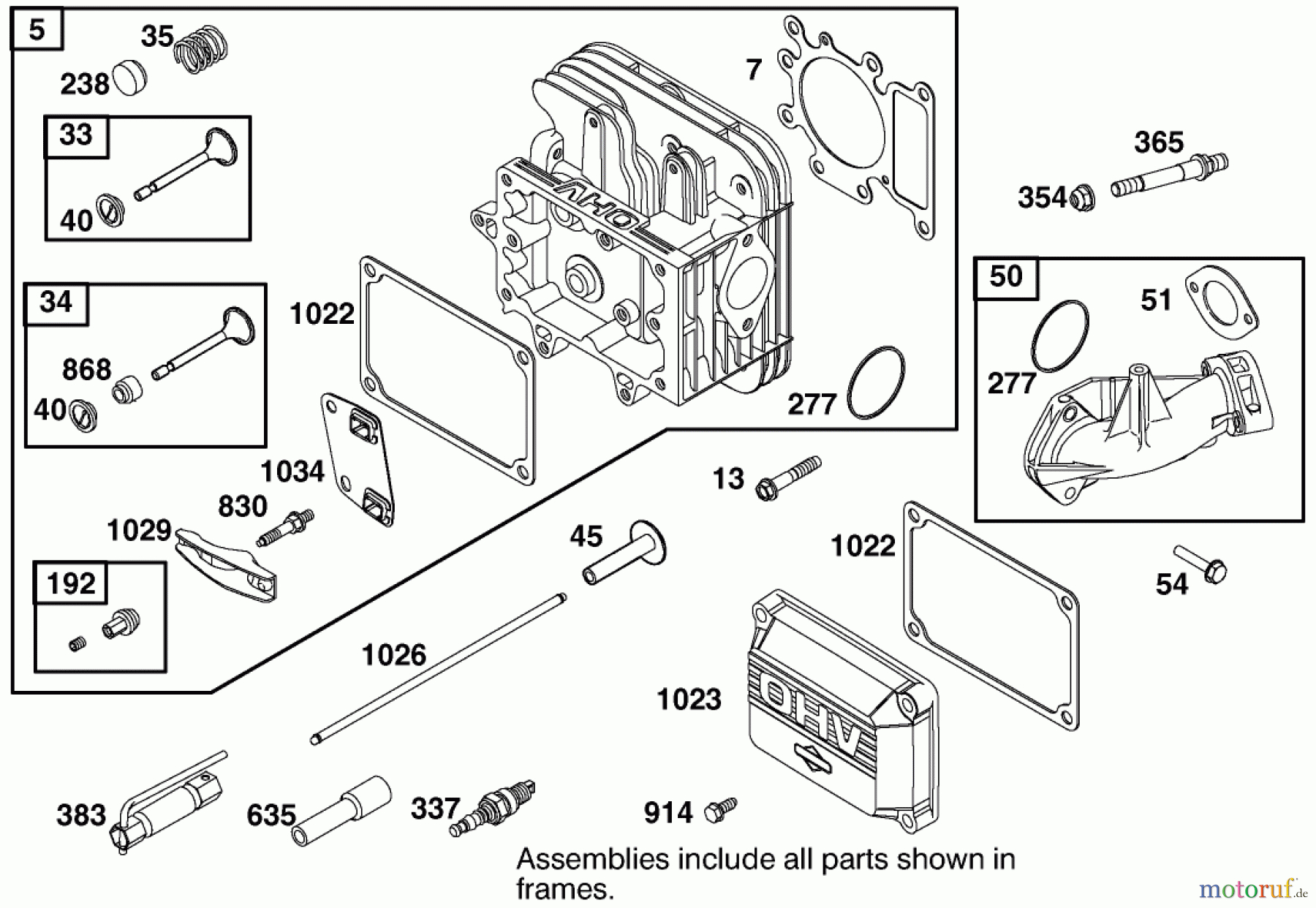 Toro Neu Mowers, Lawn & Garden Tractor Seite 1 71212 (17-44HXL) - Toro 17-44HXL Lawn Tractor, 2000 (200000001-200999999) ENGINE BRIGGS & STRATTON MODEL 312777-0128-E1 #2