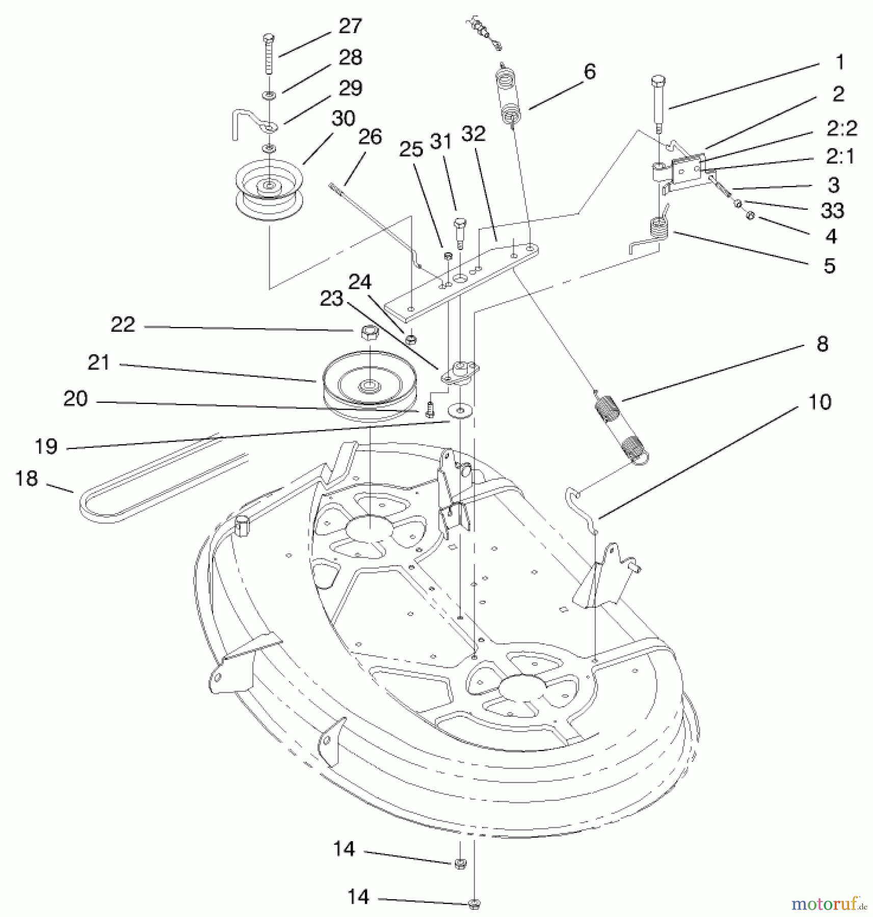  Toro Neu Mowers, Lawn & Garden Tractor Seite 1 71241 (16-38HXLE) - Toro 16-38HXLE Lawn Tractor, 2000 (200000001-200999999) 38