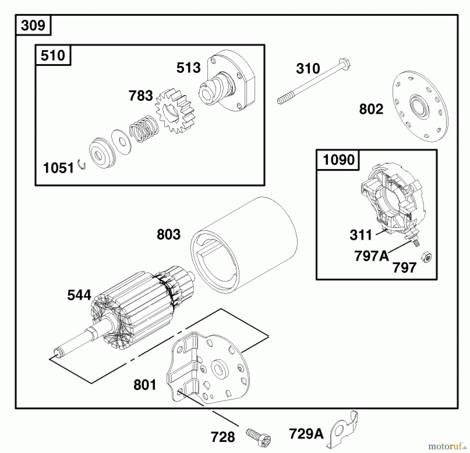  Toro Neu Mowers, Lawn & Garden Tractor Seite 1 71241 (16-38HXLE) - Toro 16-38HXLE Lawn Tractor, 2000 (200000001-200999999) ENGINE BRIGGS & STRATTON MODEL 28Q777-0690-E1 #8