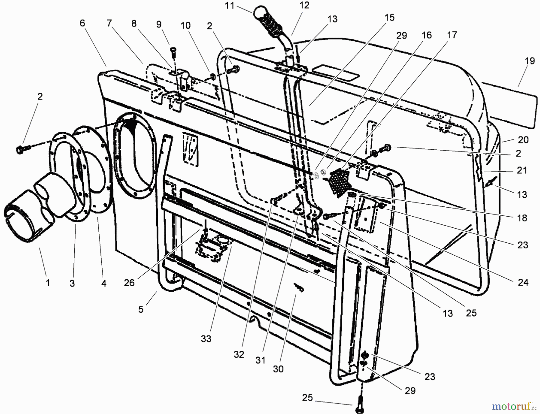 Toro Neu Accessories, Mower 79117 - Toro 38
