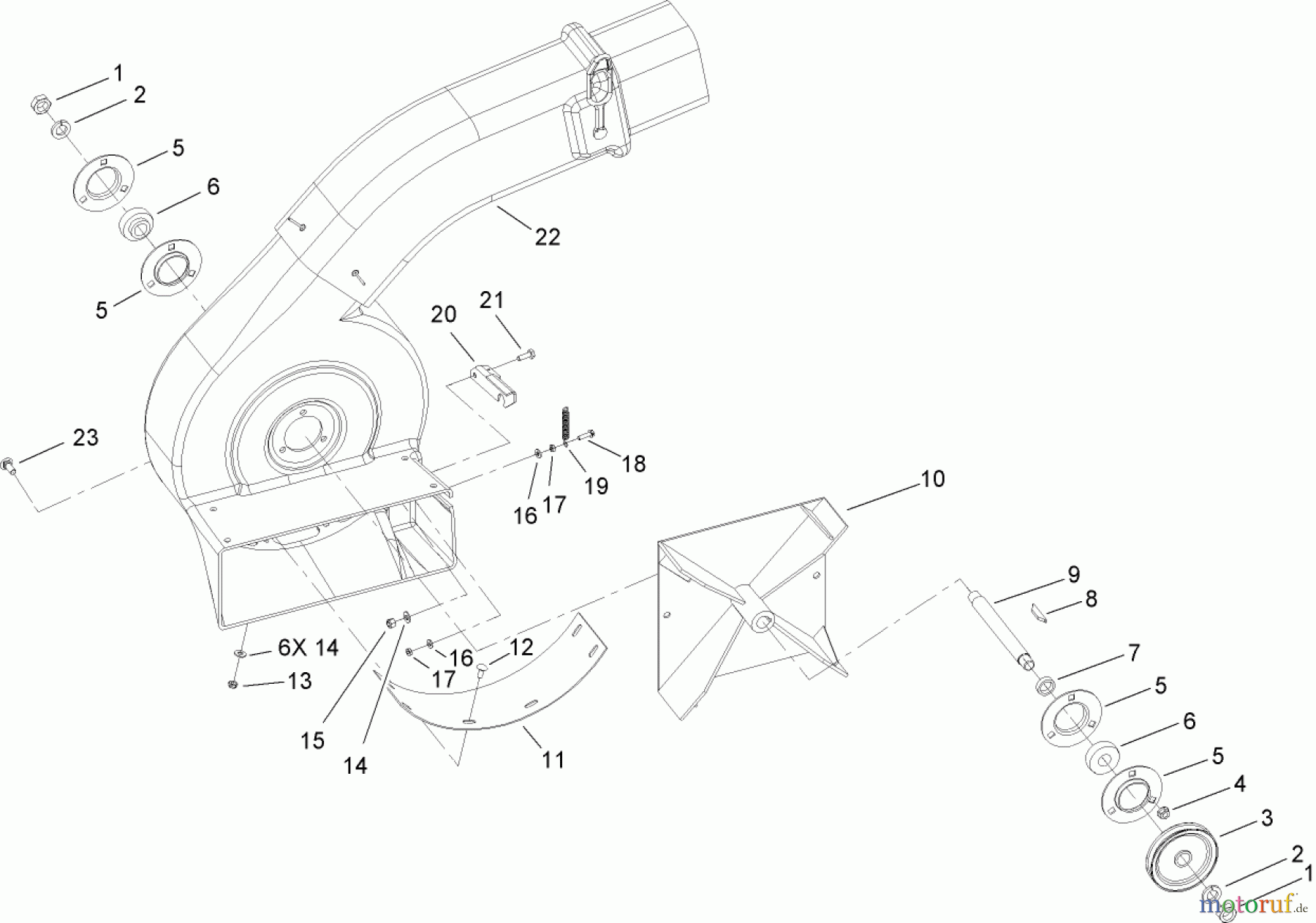  Toro Neu Accessories, Mower 79166 - Toro 48