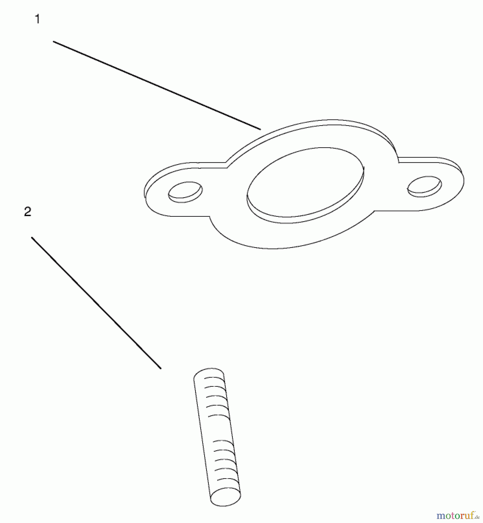 Toro Neu Mowers, Lawn & Garden Tractor Seite 1 72108 (270-H) - Toro 270-H Lawn and Garden Tractor, 2000 (200000001-200999999) EXHAUST
