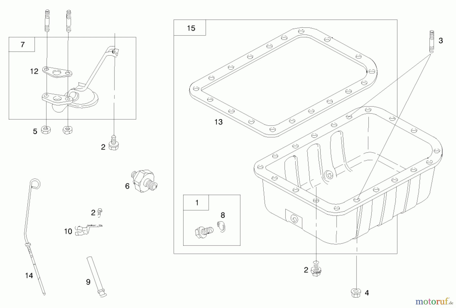  Toro Neu Mowers, Lawn & Garden Tractor Seite 1 73551 (523Dxi) - Toro 523Dxi Garden Tractor, 1998 (8900001-8999999) ENGINE ASSEMBLY #6