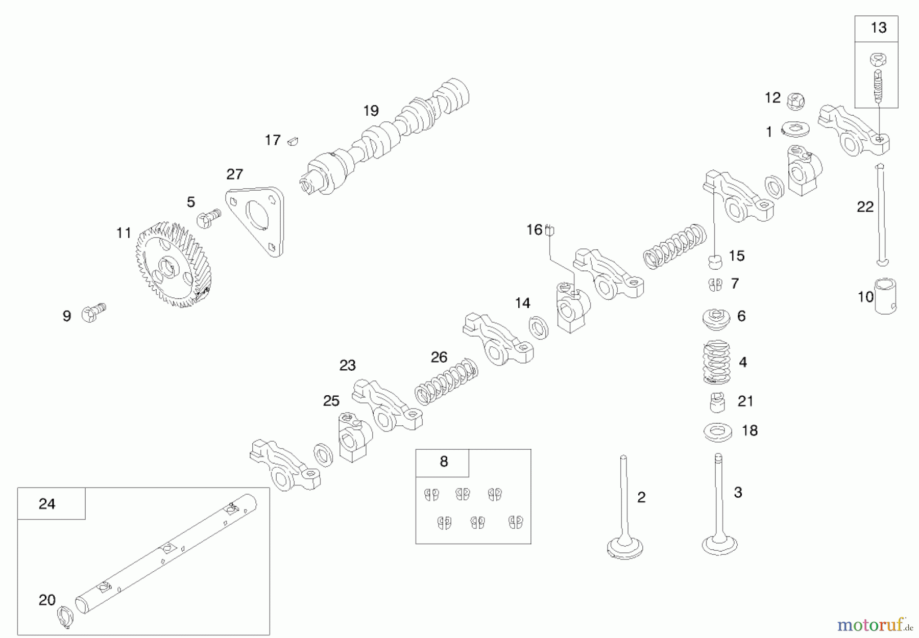 Toro Neu Mowers, Lawn & Garden Tractor Seite 1 73552 (523Dxi) - Toro 523Dxi Garden Tractor, 1999 (9900001-9999999) ENGINE ASSEMBLY (SERIAL NO. 99000001 & UP)(MODEL 73552) ENGINE ASSEMBLY (SERIAL NO. 99001001 & UP)(MODEL 73590) #5