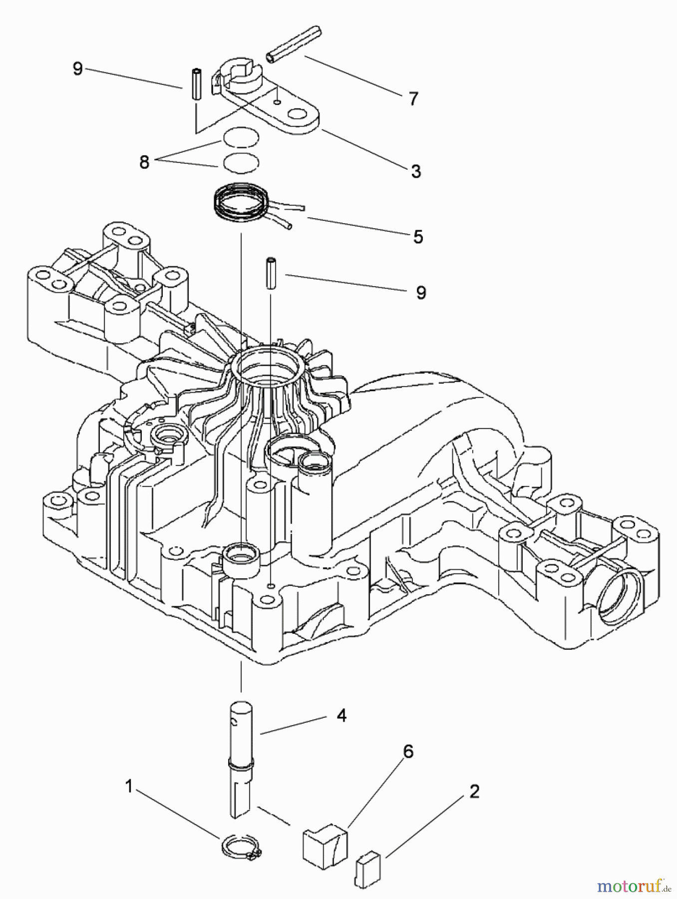 Toro Neu Mowers, Lawn & Garden Tractor Seite 1 74573 (DH 200) - Toro DH 200 Lawn Tractor, 2010 (310000001-310999999) BRAKE ASSEMBLY TRANSMISSION ASSEMBLY NO. 114-3155