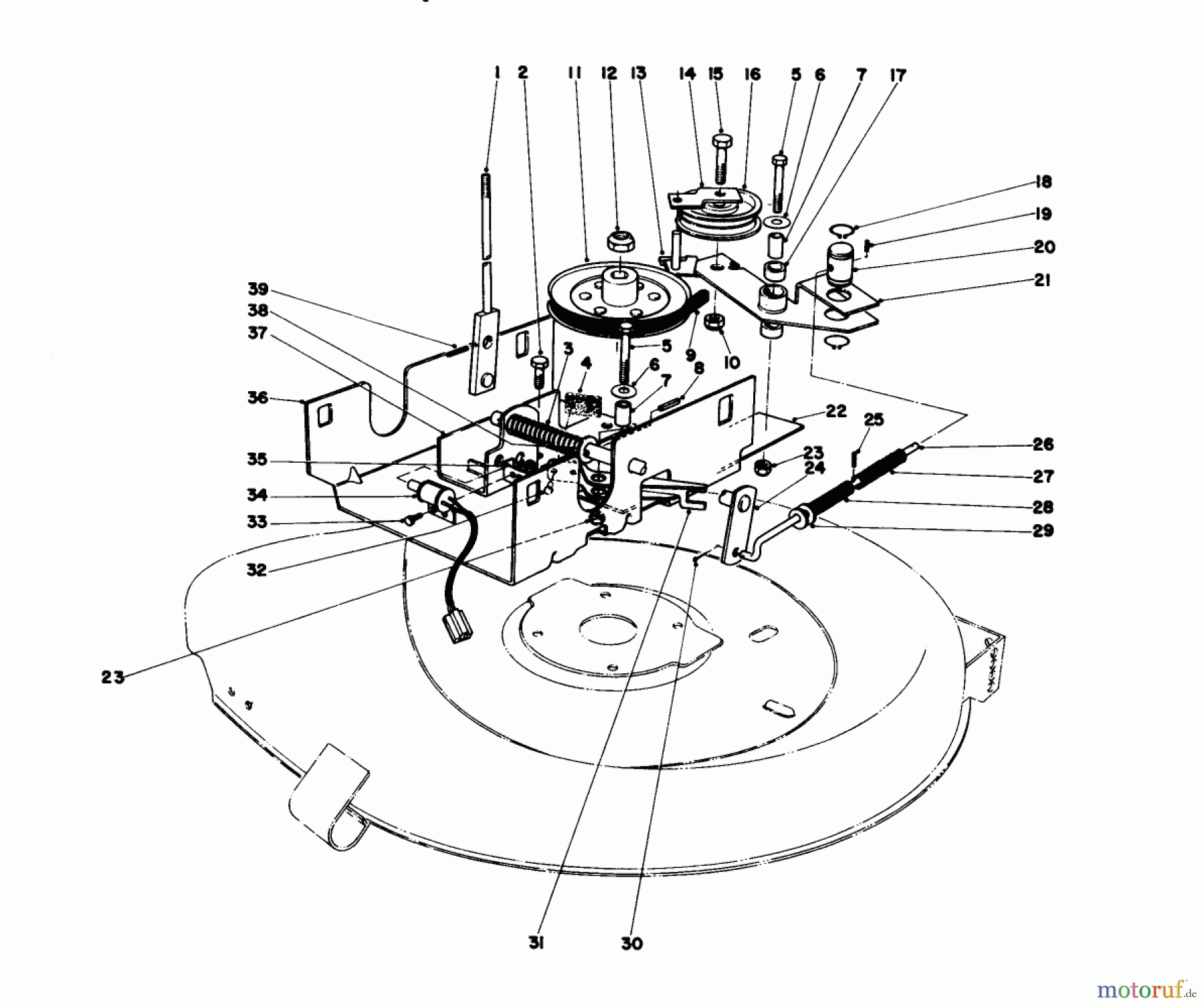  Toro Neu Mowers, Rear-Engine Rider 56006 - Toro 25