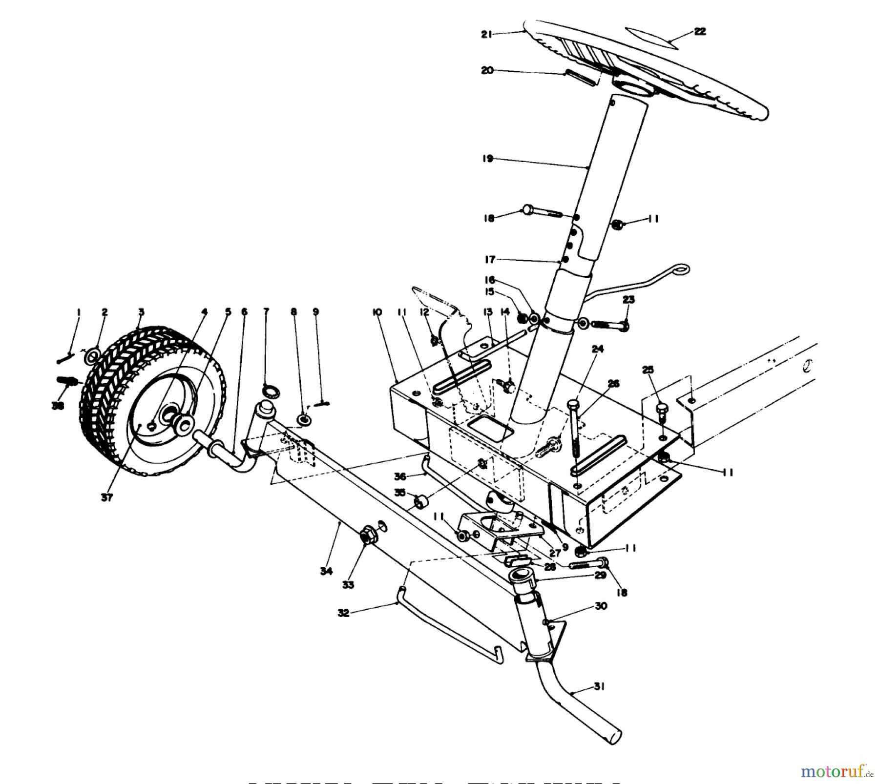 Toro Neu Mowers, Rear-Engine Rider 56025 - Toro 25