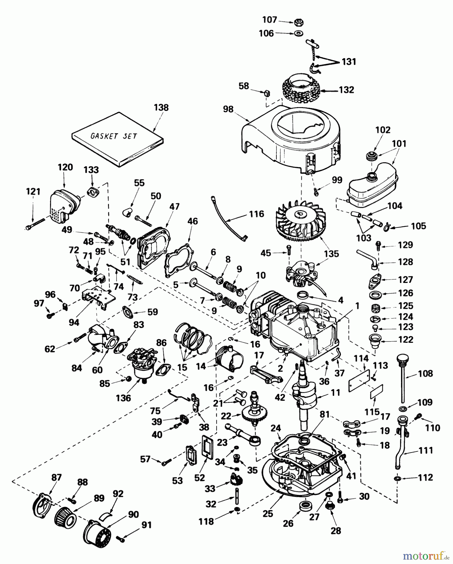  Toro Neu Mowers, Rear-Engine Rider 56022 - Toro 25