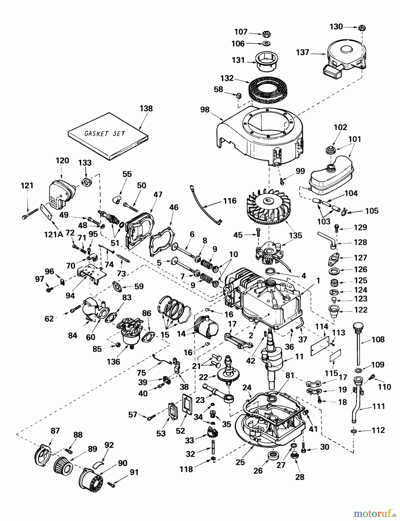 Toro Neu Mowers, Rear-Engine Rider 56022 - Toro 25