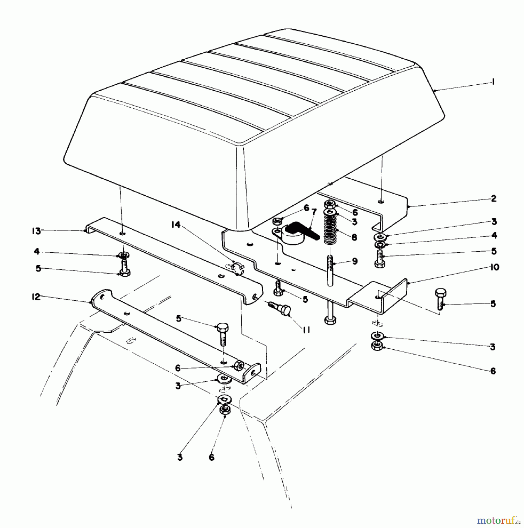Toro Neu Mowers, Rear-Engine Rider 56044 - Toro 25