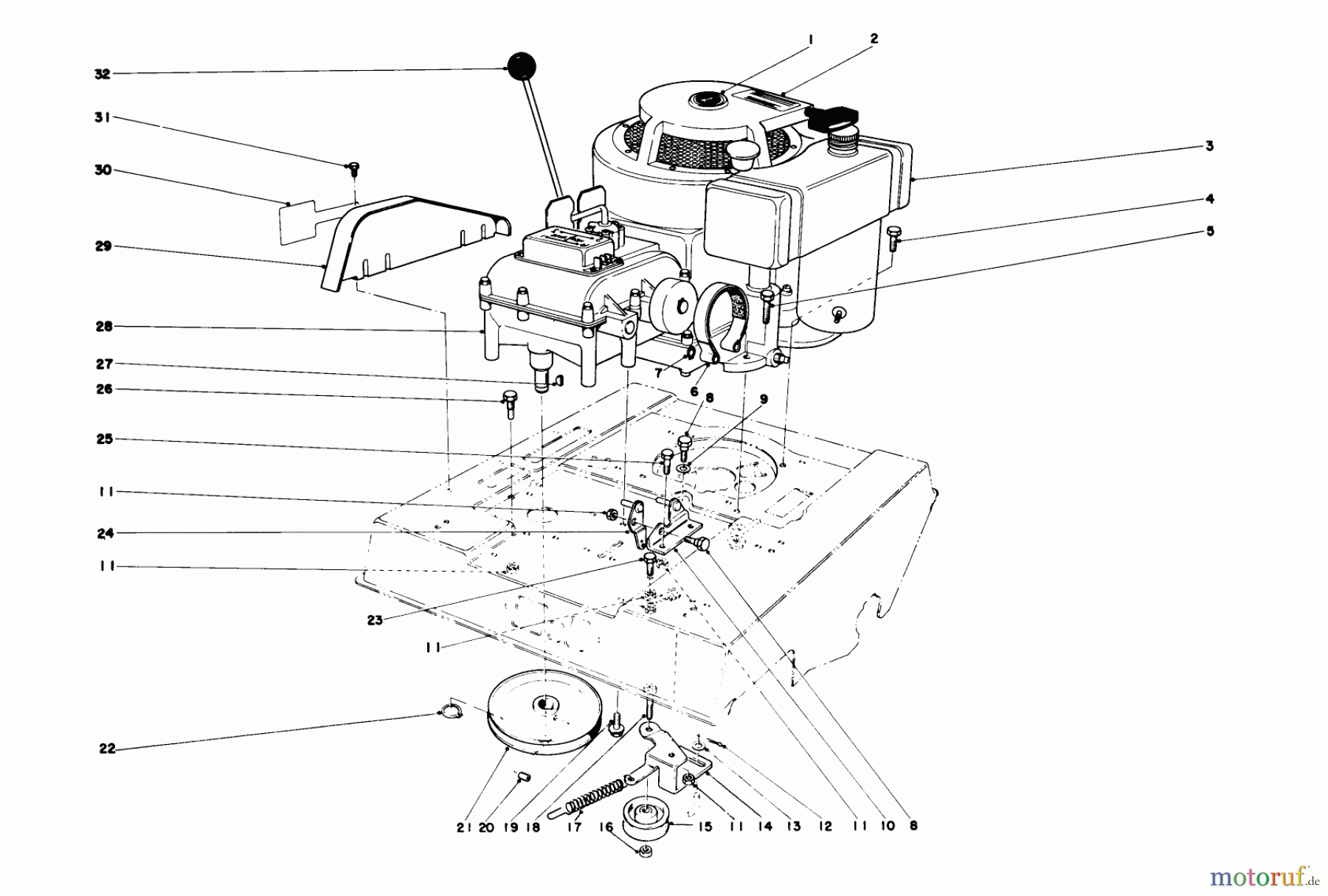 Toro Neu Mowers, Rear-Engine Rider 56173 - Toro 32