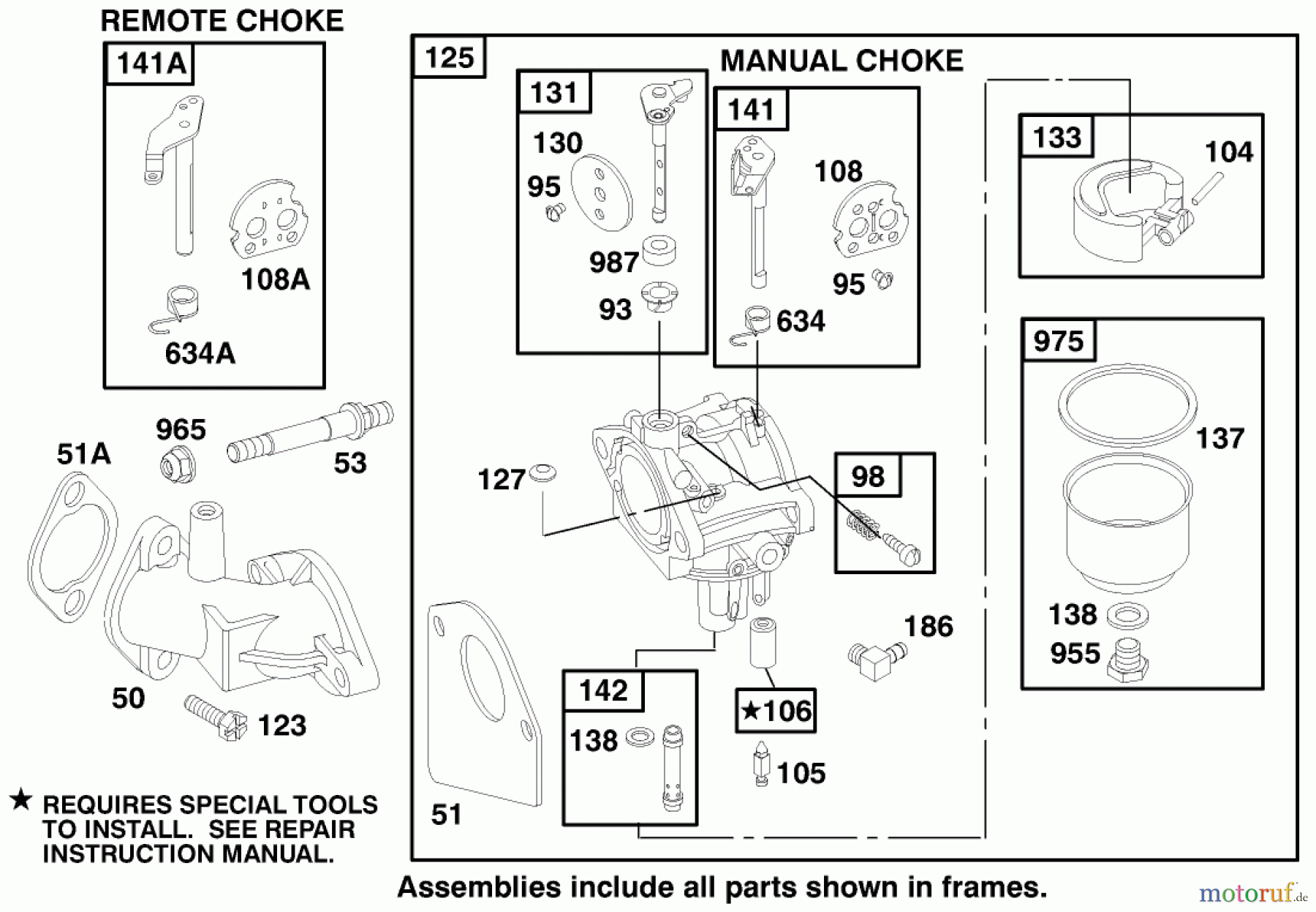  Toro Neu Mowers, Rear-Engine Rider 70044 (8-25) - Toro 8-25 Rear Engine Rider, 2000 (000000001-000999999) ENGINE BRIGGS & STRATTON MODEL 195707-0421-E1 #3