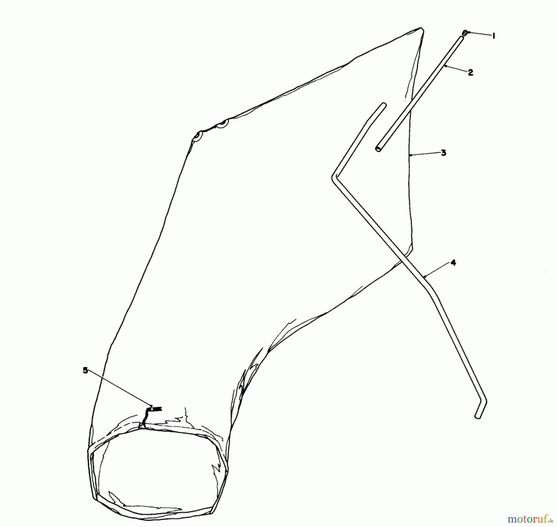  Toro Neu Mowers, Walk-Behind Seite 1 16077 - Toro Lawnmower, 1982 (2000001-2999999) GIANT BAGGING KIT NO. 29-9750 (OPTIONAL)