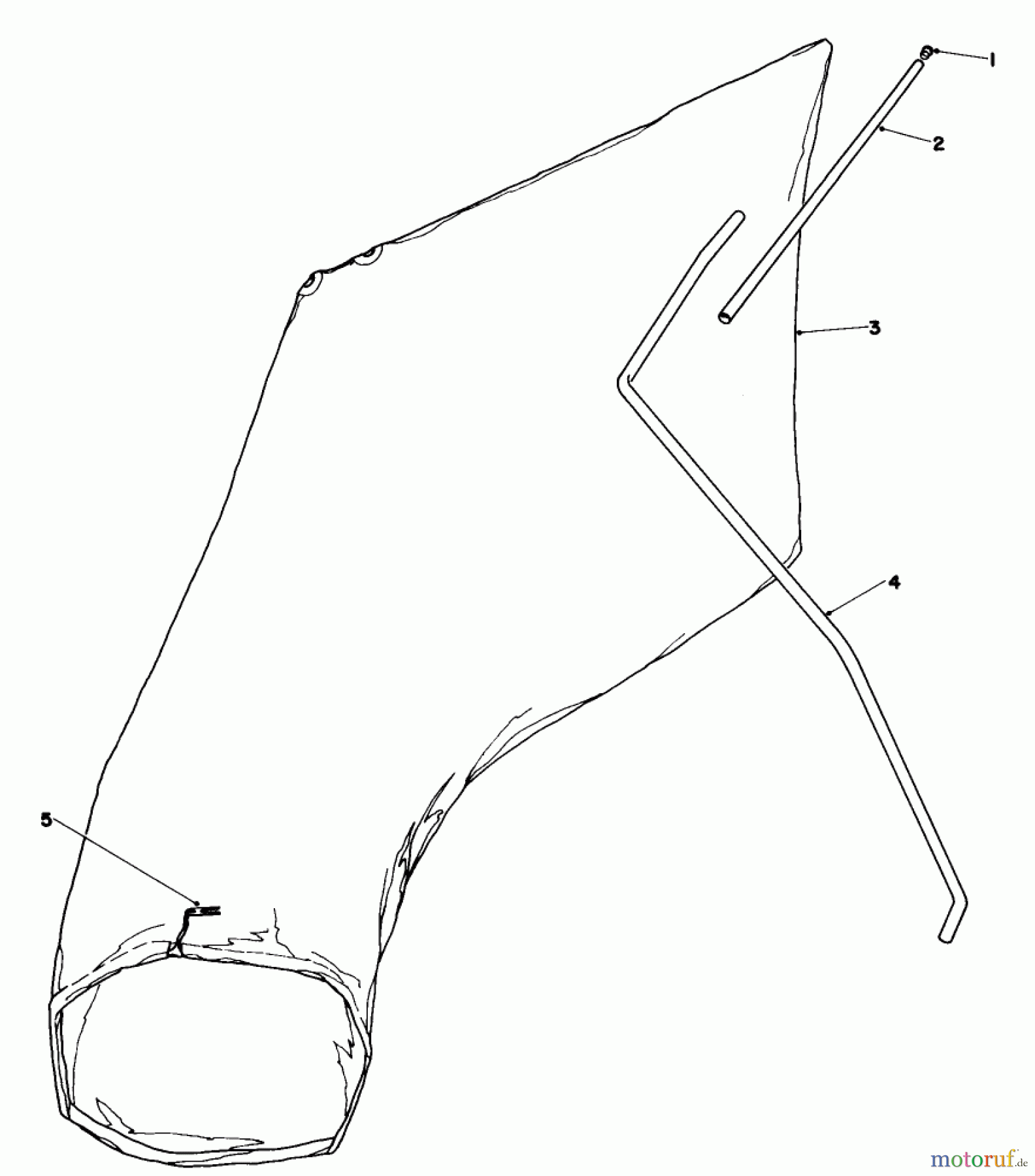  Toro Neu Mowers, Walk-Behind Seite 1 16360 - Toro Whirlwind, 1980 (0000001-0999999) GIANT BAGGING KIT NO. 29-9750 (OPTIONAL)