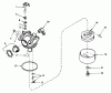 Spareparts CARBURETOR NO. 632046