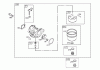 Spareparts CARBURETOR ASSEMBLY BRIGGS AND STRATTON 125K02-0189-E1