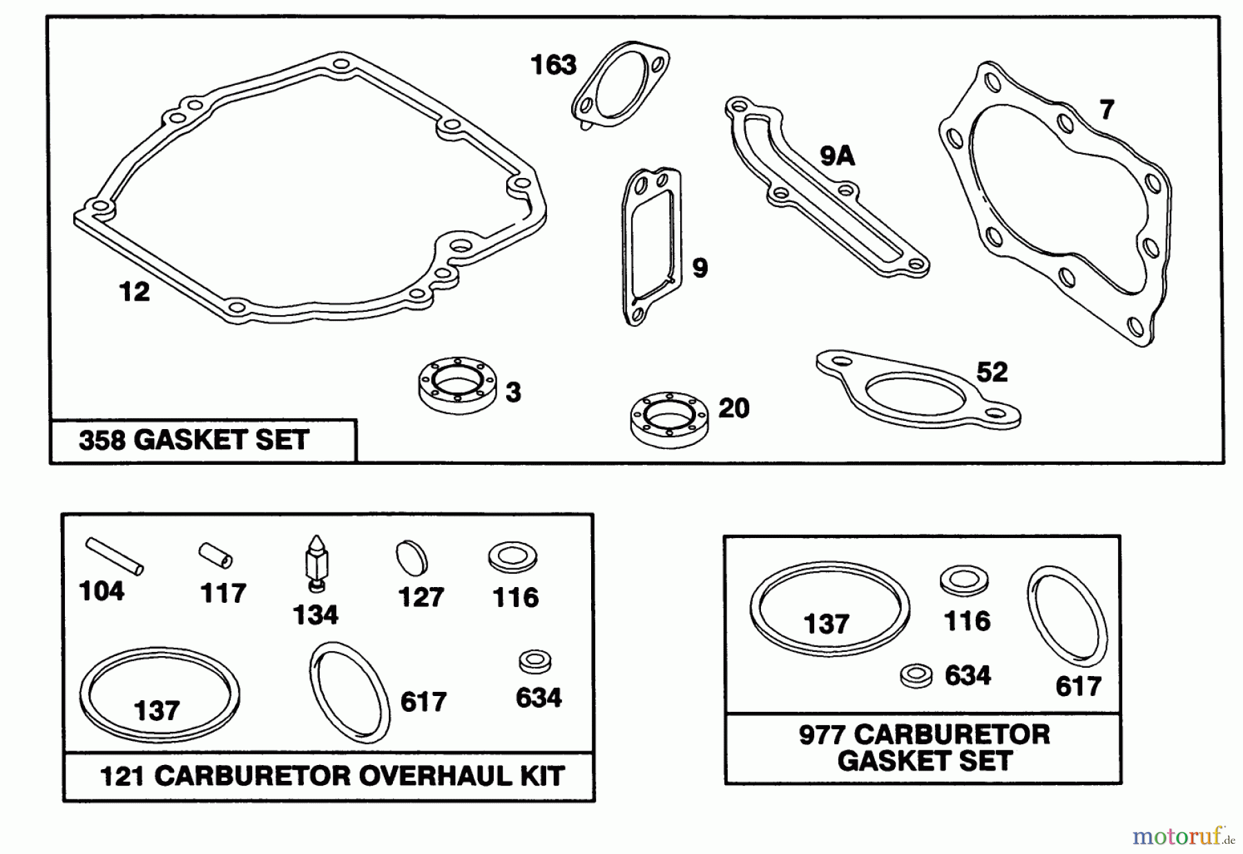Toro Neu Mowers, Walk-Behind Seite 1 20213 - Toro Lawnmower, 1991 (1000001-1999999) ENGINE BRIGGS & STRATTON MODEL 124702-3115-01 #8