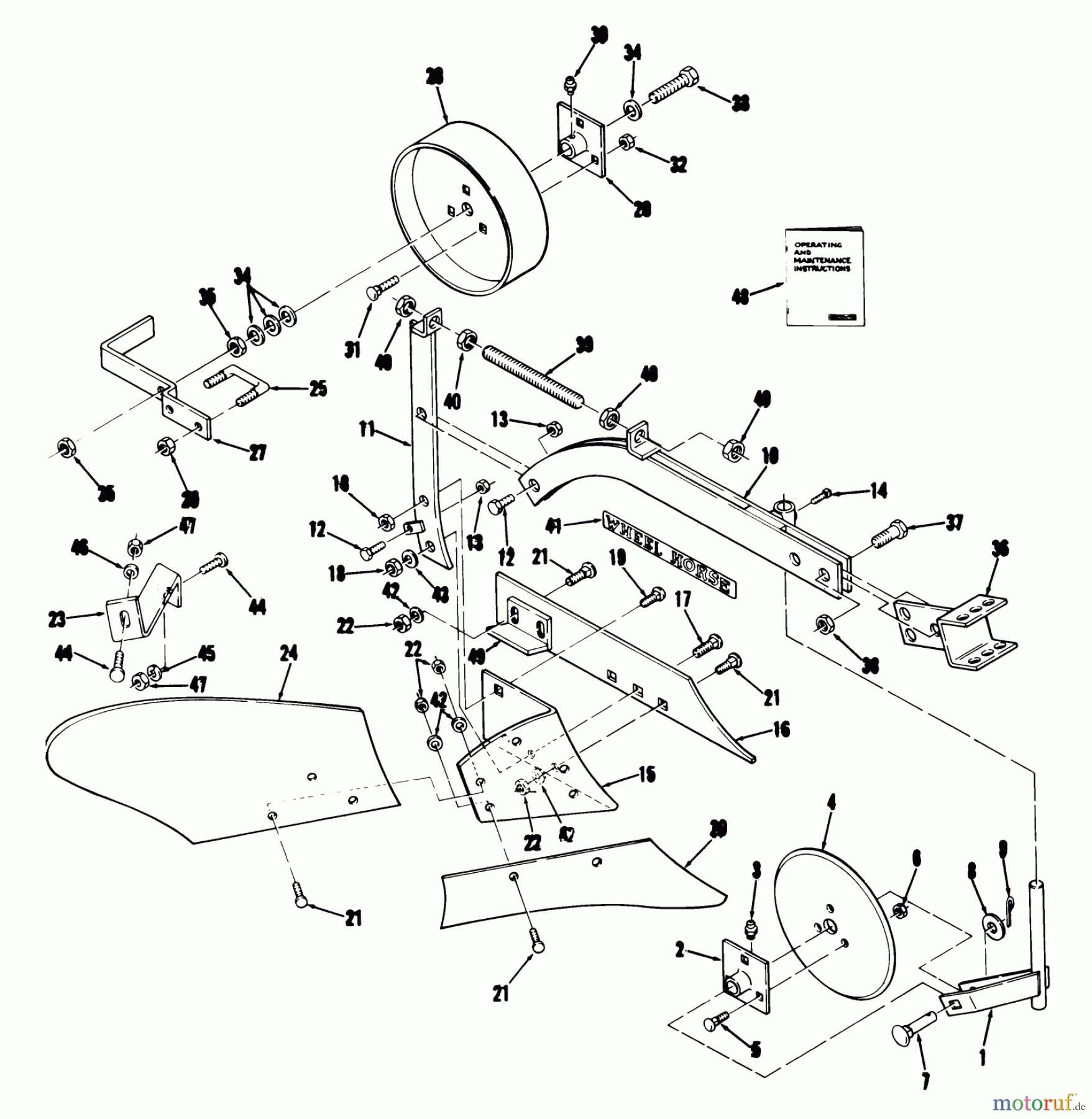  Toro Neu Accessories, Tiller/Cultivator 07-34CM01 - Toro 34