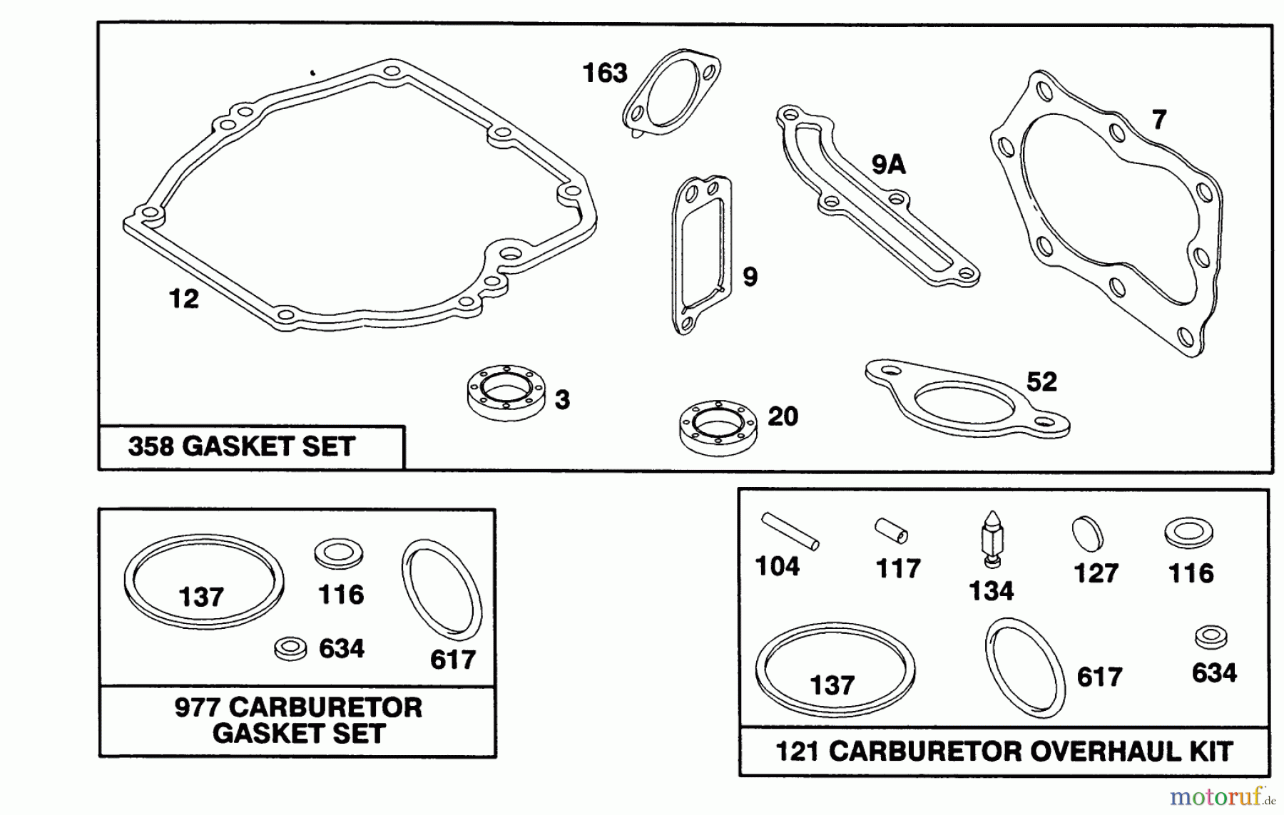  Toro Neu Mowers, Walk-Behind Seite 1 20322 - Toro Lawnmower, 1992 (2000001-2999999) ENGINE BRIGGS & STRATTON MODEL 124707-3185-01 #9