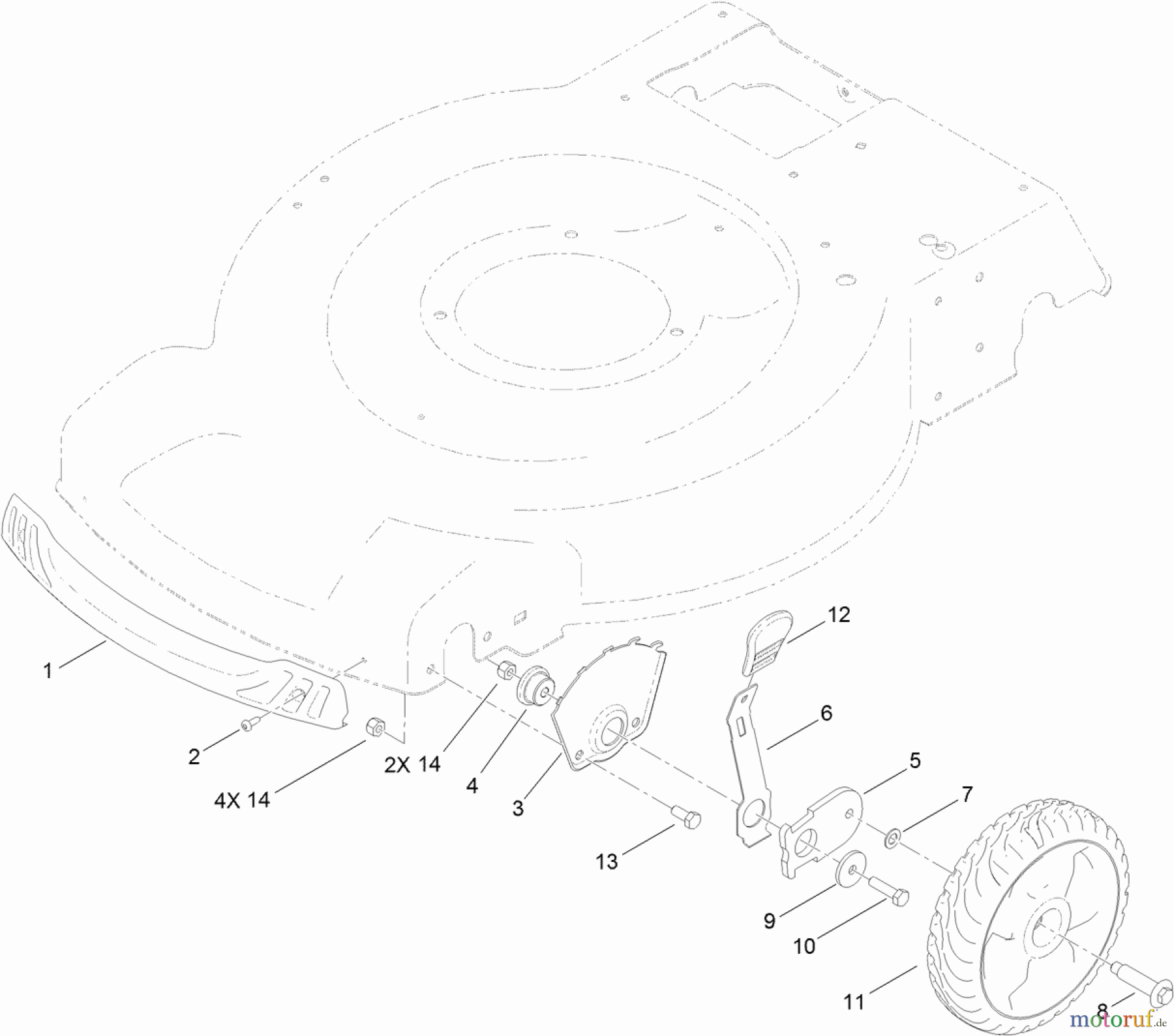  Toro Neu Mowers, Walk-Behind Seite 1 20333C - Toro 22