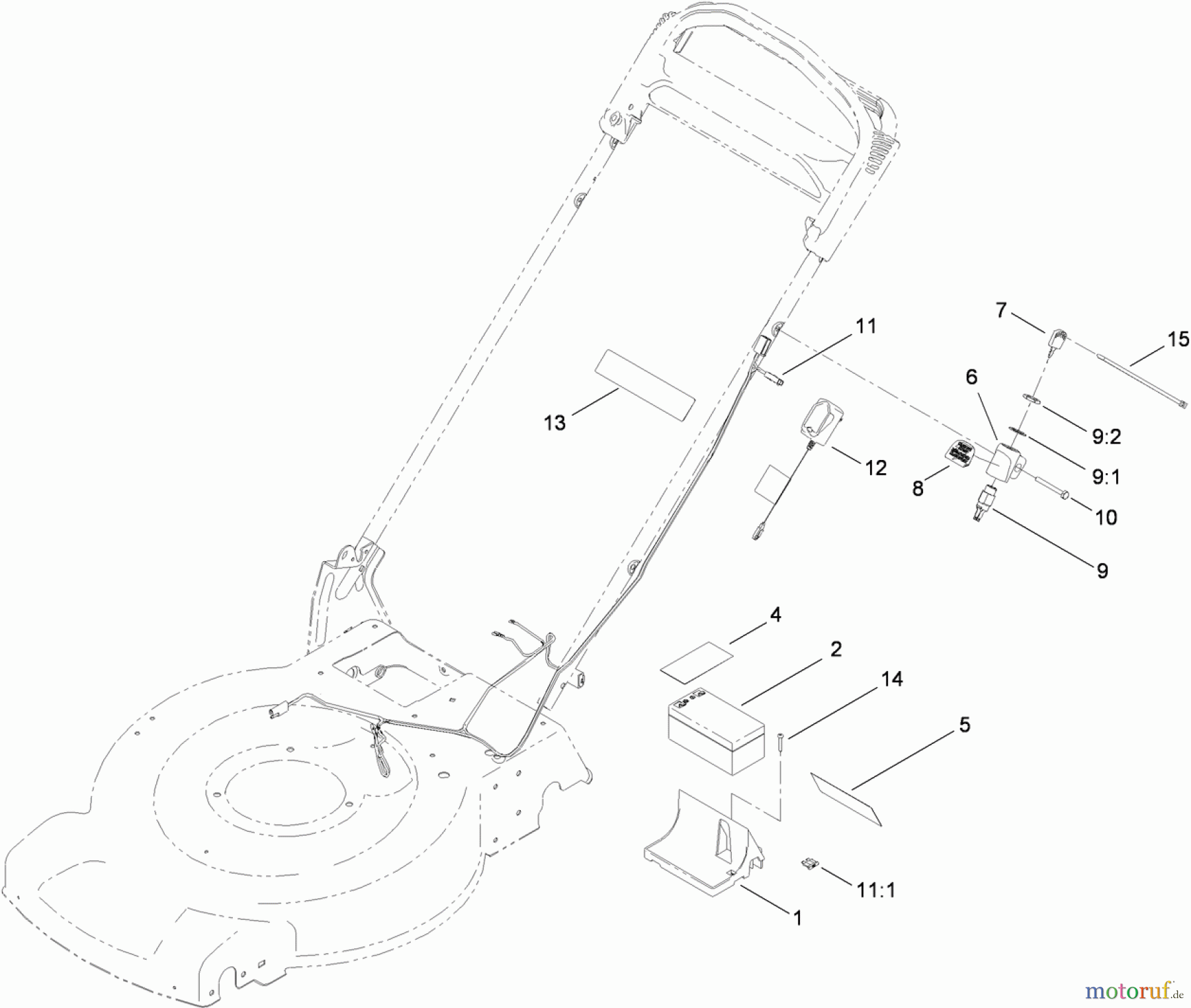  Toro Neu Mowers, Walk-Behind Seite 1 20334C - Toro 22