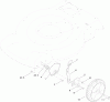 Spareparts FRONT WHEEL AND HEIGHT-OF-CUT ASSEMBLY