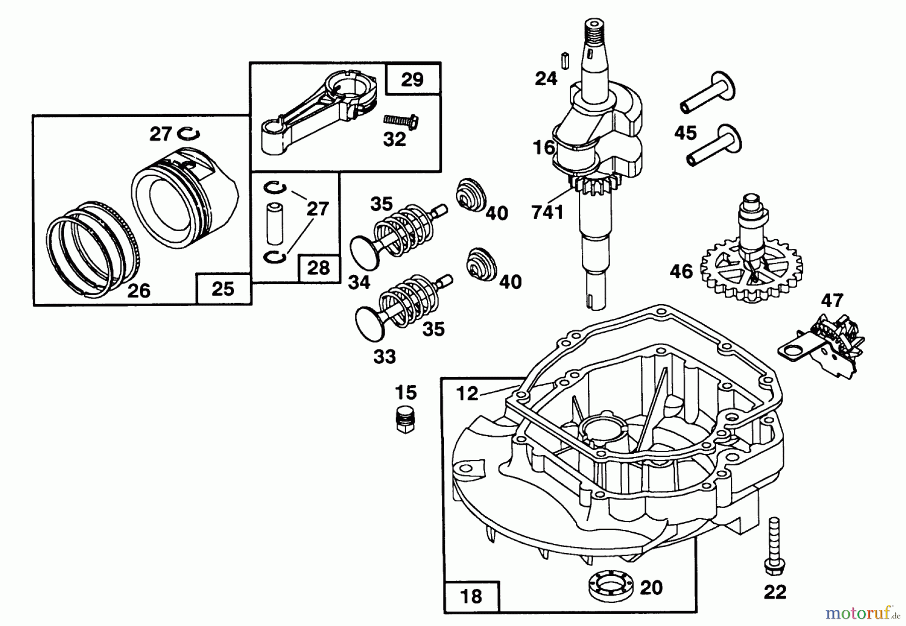 Toro Neu Mowers, Walk-Behind Seite 1 20563 - Toro Lawnmower, 1991 (1000001-1999999) ENGINE MODEL 124702-3115-01 #2