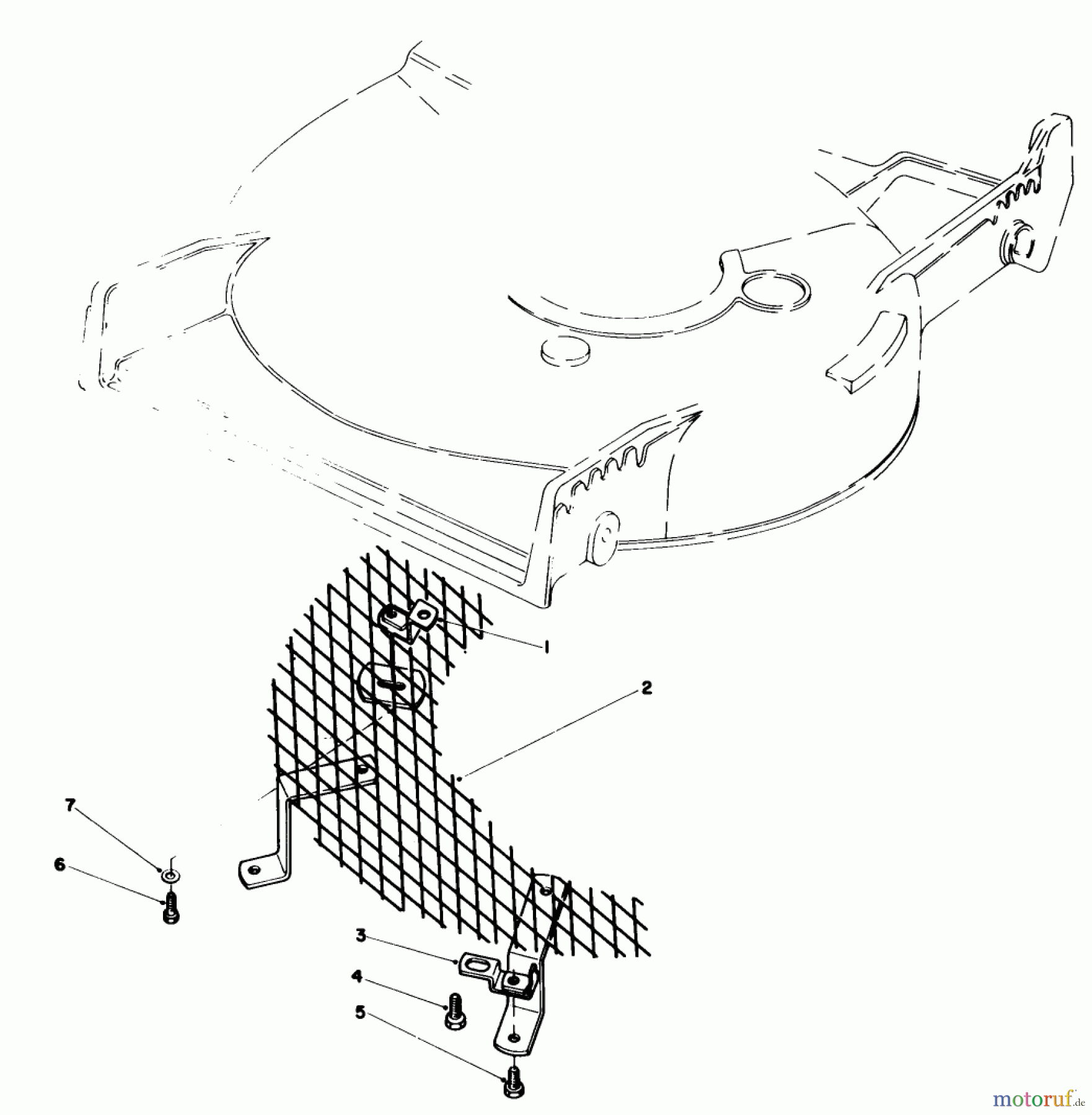  Toro Neu Mowers, Walk-Behind Seite 1 20581 - Toro Lawnmower, 1986 (6000001-6999999) LEAF SHREDDER KIT MODEL NO. 59157 (OPTIONAL)