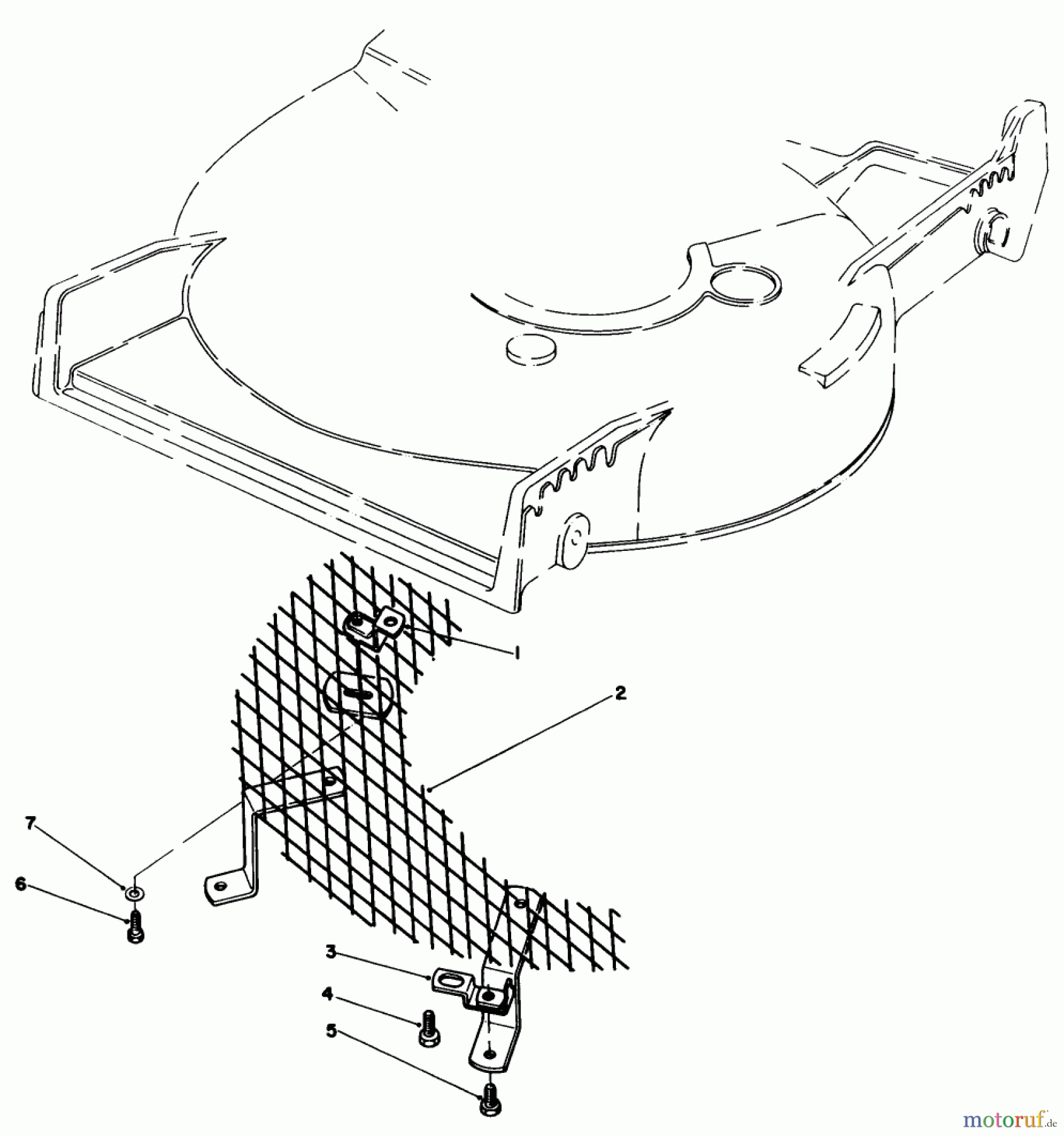 Toro Neu Mowers, Walk-Behind Seite 1 20582C - Toro Lawnmower, 1986 (6000001-6999999) LEAF SHREDDER KIT MODEL NO. 59157 (OPTIONAL)
