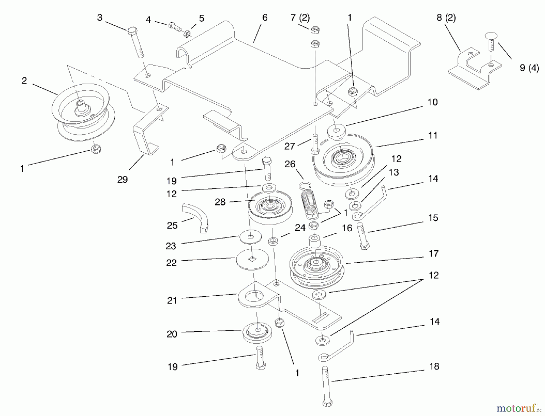  Toro Neu Accessories, Tiller/Cultivator 79271 - Toro 36