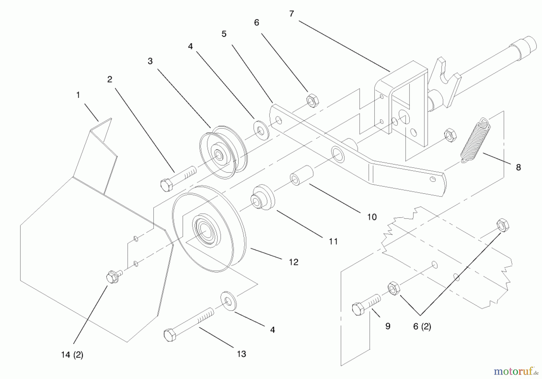  Toro Neu Accessories, Tiller/Cultivator 79370 - Toro 36