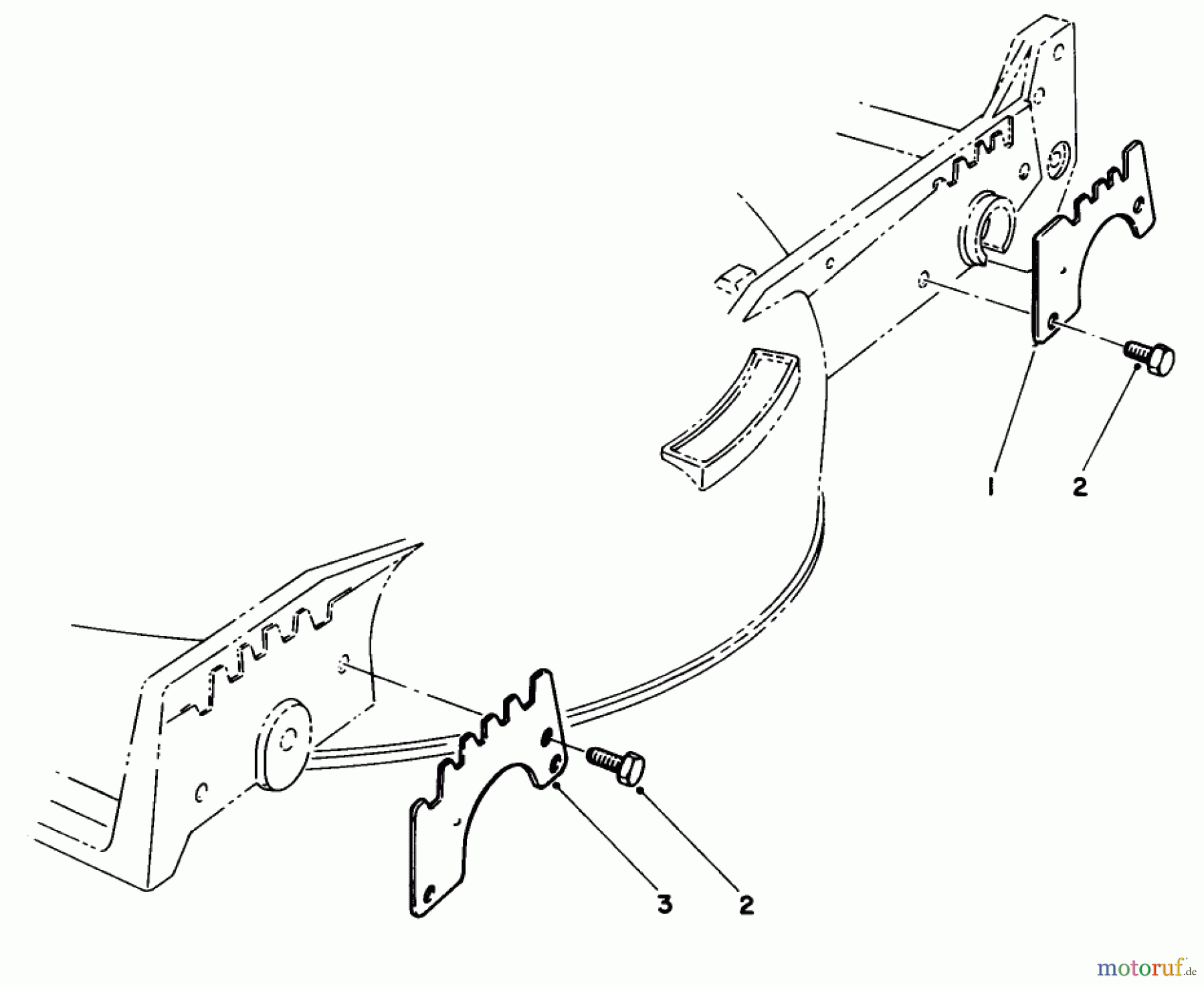 Toro Neu Mowers, Walk-Behind Seite 1 20677 - Toro Lawnmower, 1989 (9000001-9999999) WEAR PLATE MODEL NO. 49-4080 (OPTIONAL)