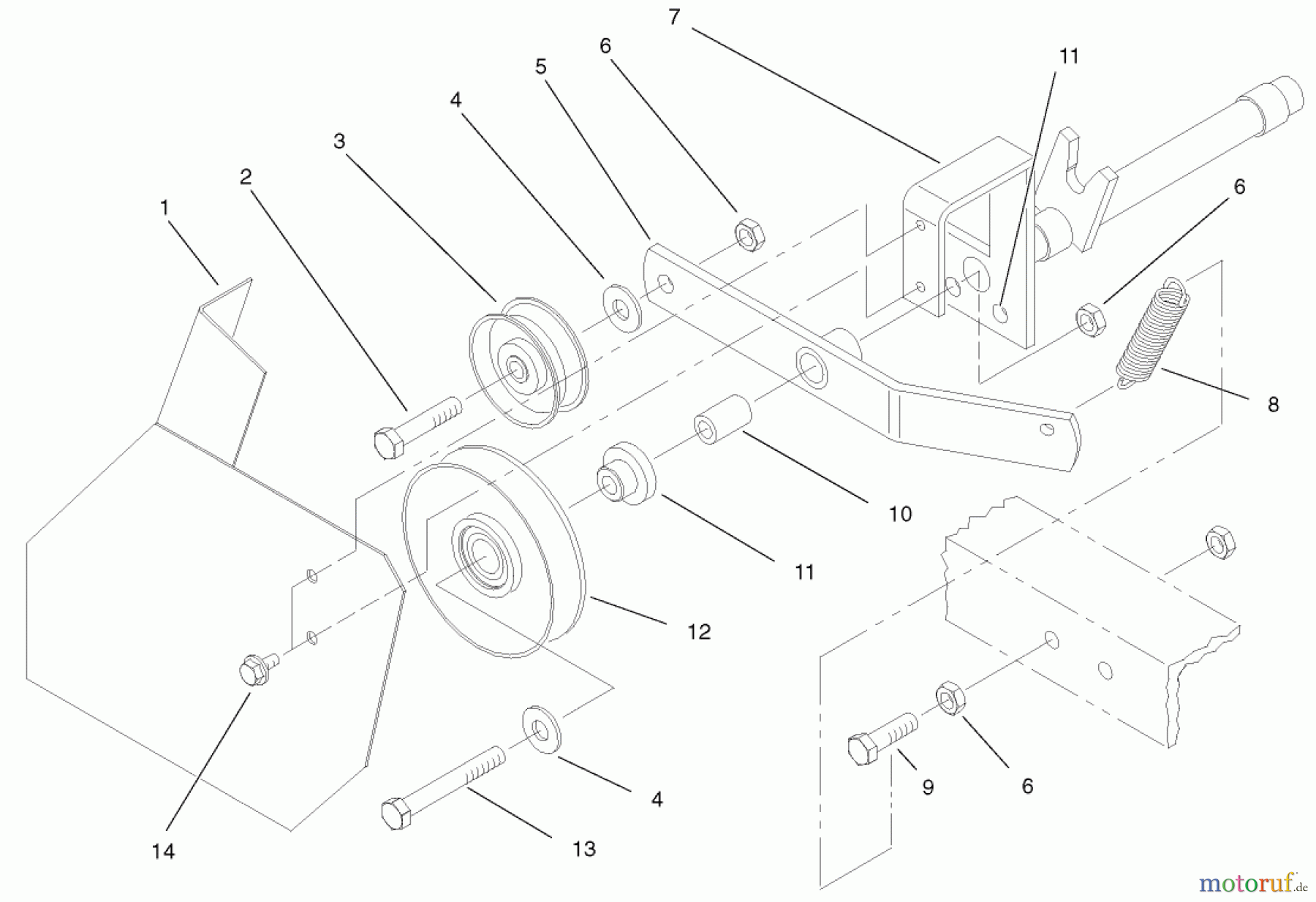  Toro Neu Accessories, Tiller/Cultivator 79370 - Toro 36