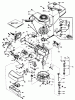 Spareparts ENGINE TECUMSEH MODEL NO. TNT 100-10066D