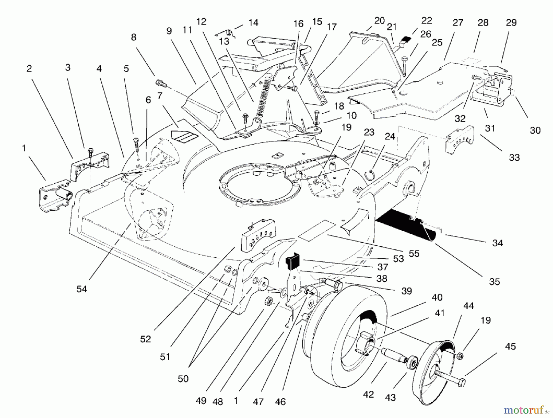 Toro Neu Mowers, Walk-Behind Seite 2 22040 - Toro ProLine 21