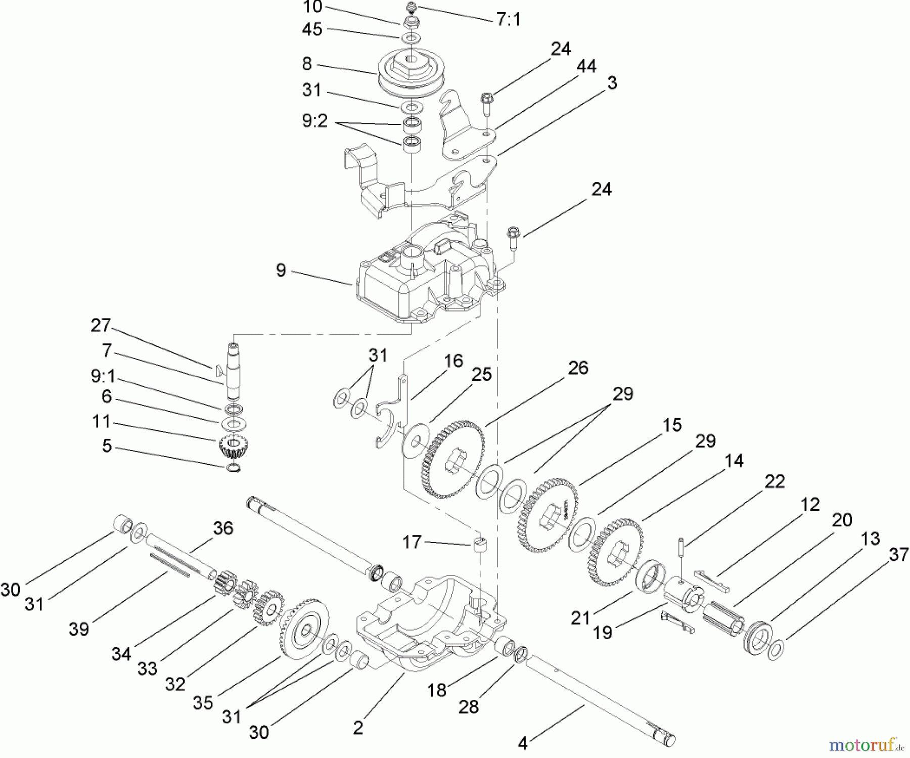 Toro Neu Mowers, Walk-Behind Seite 2 22177 - Toro 21