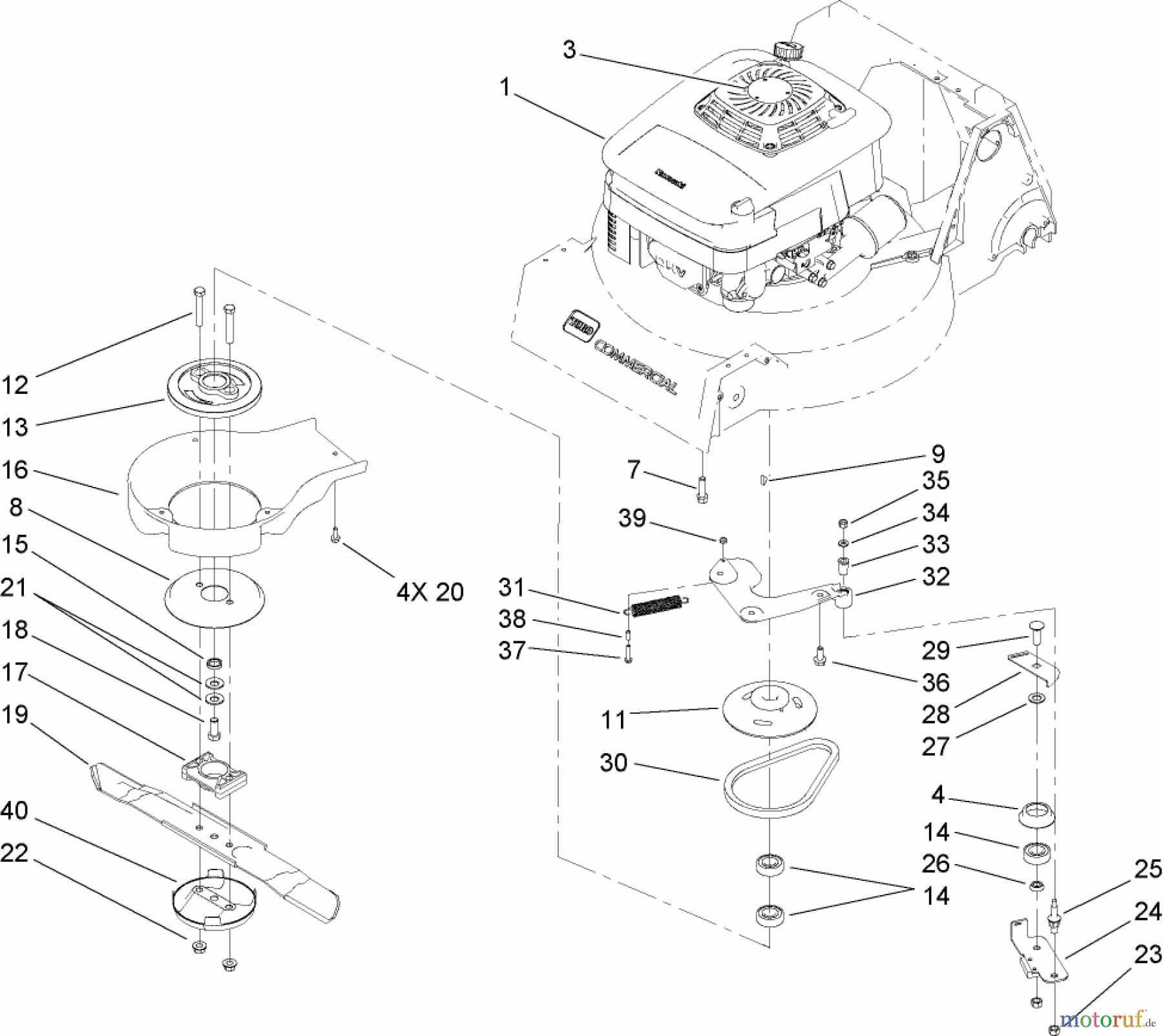  Toro Neu Mowers, Walk-Behind Seite 2 22189 - Toro 21