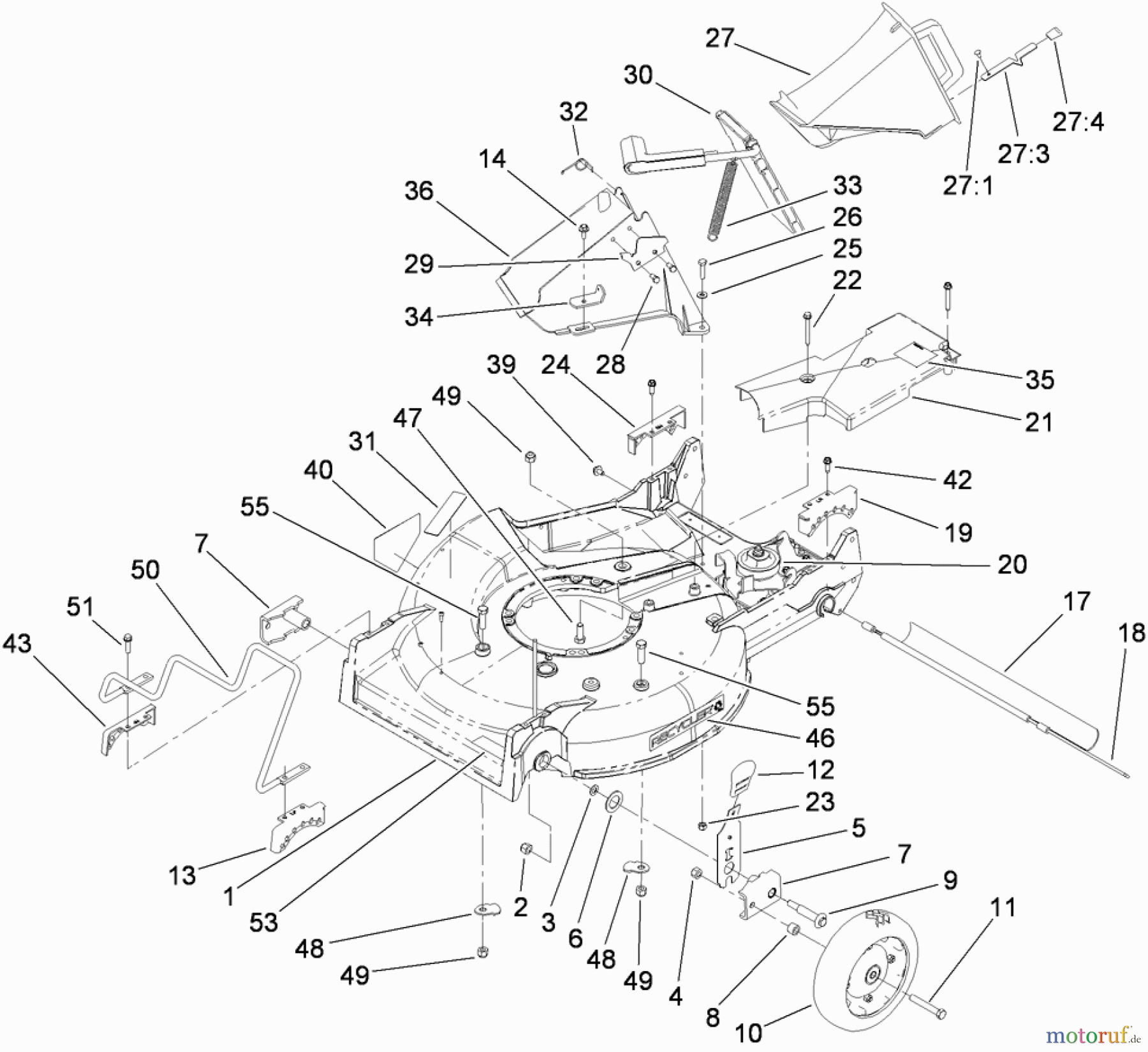 Toro Neu Mowers, Walk-Behind Seite 2 22198 - Toro 21