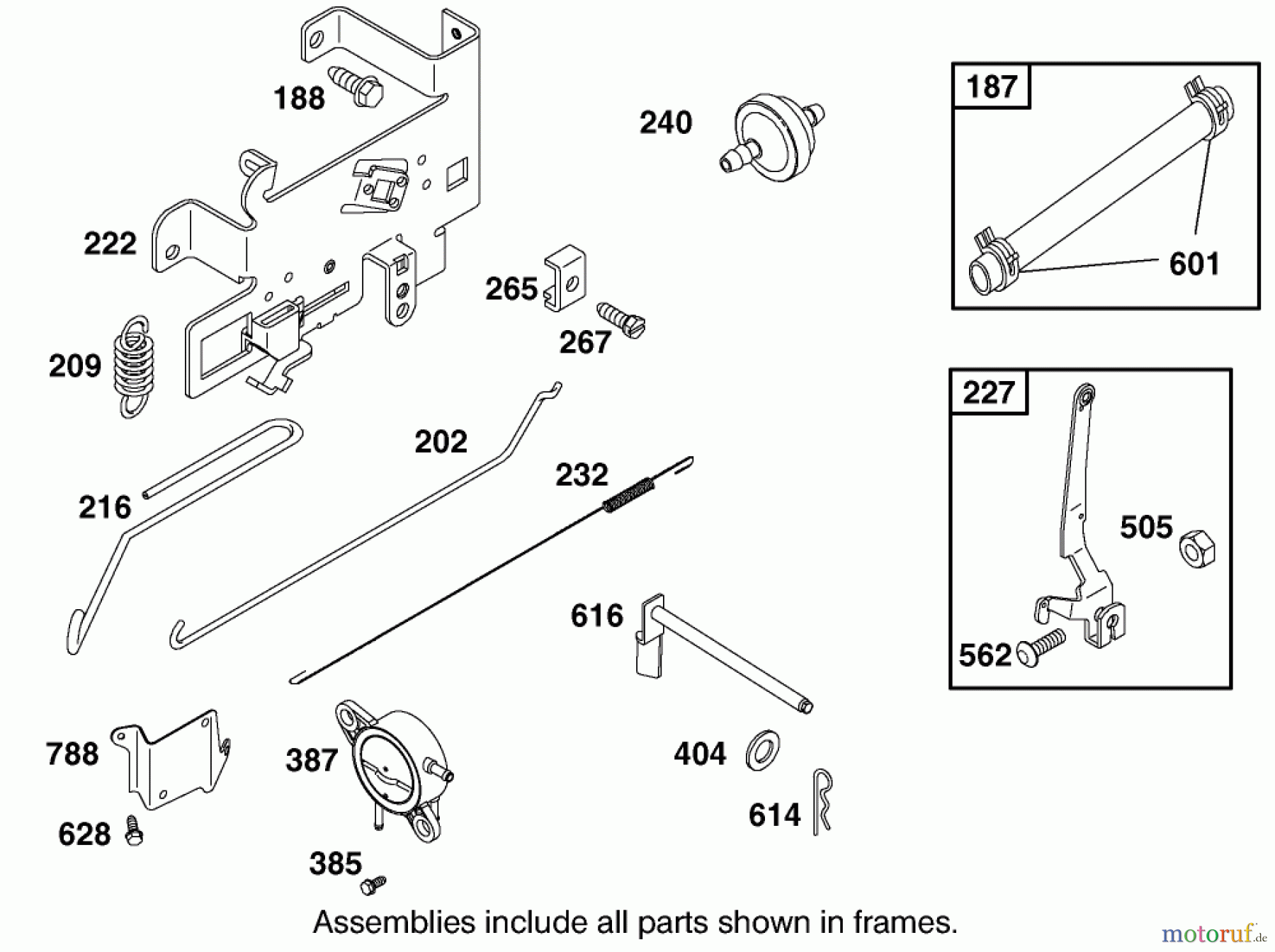  Toro Neu Mowers, Zero-Turn 74501 (Z16-44) - Toro Z16-44 TimeCutter Z Riding Mower, 2001 (210000001-210999999) GOVERNOR ASSEMBLY BRIGGS AND STRATTON 311777-0117-E1