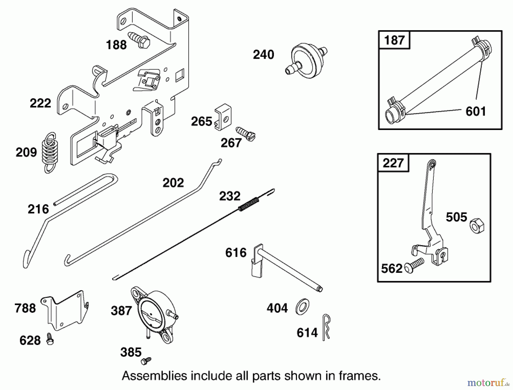  Toro Neu Mowers, Zero-Turn 74501 (Z16-44) - Toro Z16-44 TimeCutter Z Riding Mower, 2002 (220000001-220999999) GOVERNOR ASSEMBLY BRIGGS AND STRATTON 311777-0117-E1