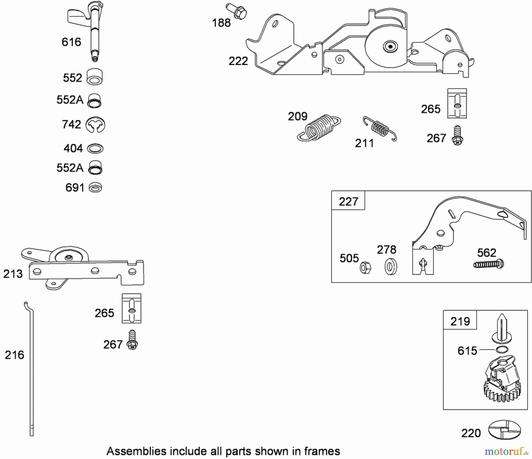  Toro Neu Mowers, Zero-Turn 74812 (Z4800) - Toro TITAN Z4800 Zero-Turn-Radius Riding Mower, 2008 (280000001-280999999) GOVERNOR ASSEMBLY BRIGGS AND STRATTON 44K777-0125-G1