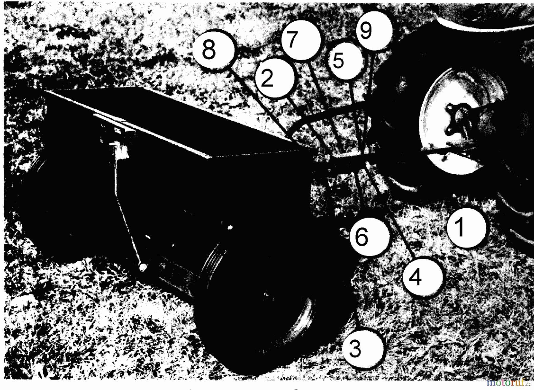Toro Neu Accessories, Tiller/Cultivator AC-67 - Toro Cultivator, 1960 FS-36 SPREADER PARTS LIST