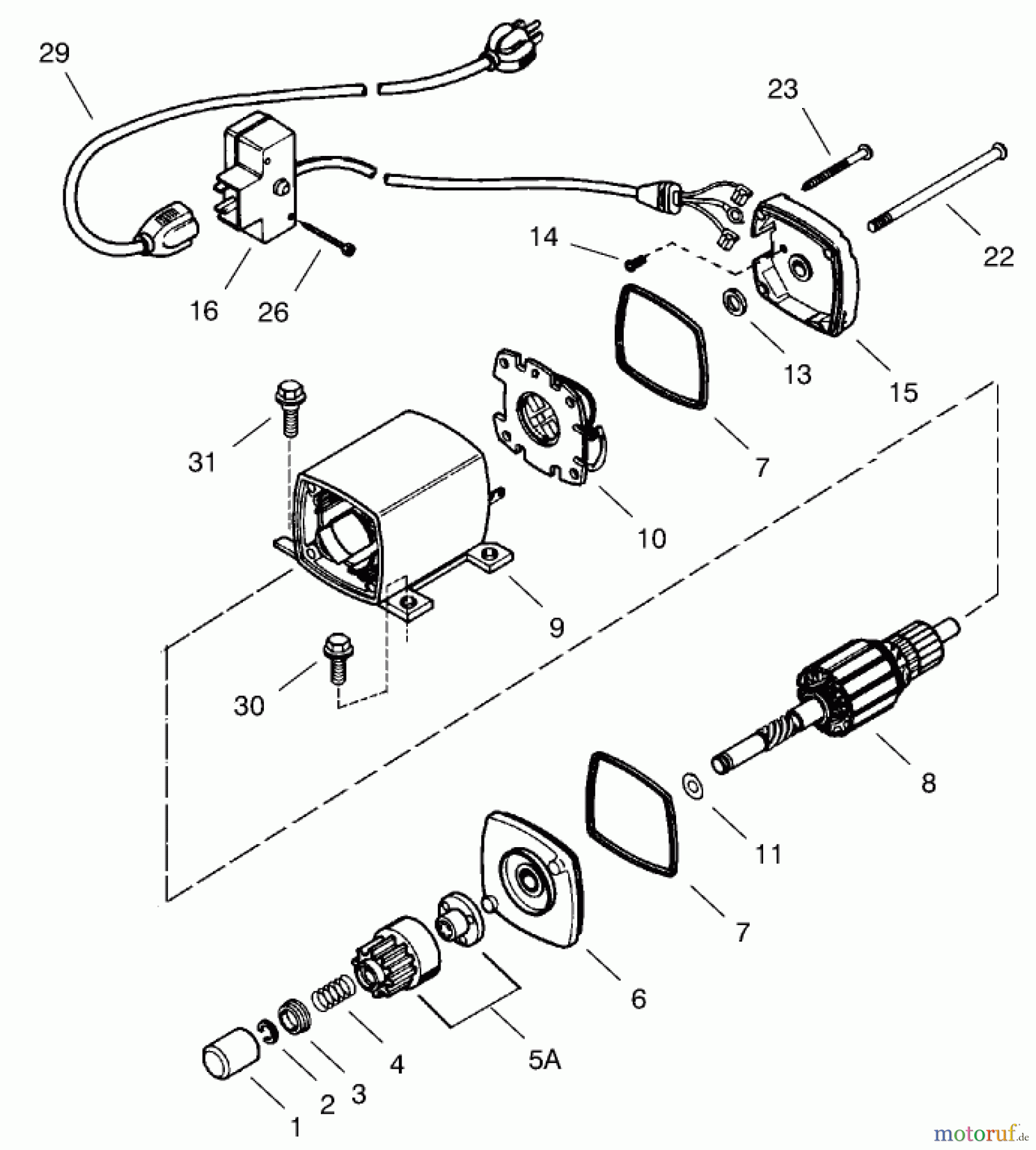 Toro Neu Snow Blowers/Snow Throwers Seite 1 38079 (924) - Toro 924 Power Shift Snowthrower, 2000 (200000001-200999999) ELECTRIC STARTER (110 VOLT) NO. 33329E