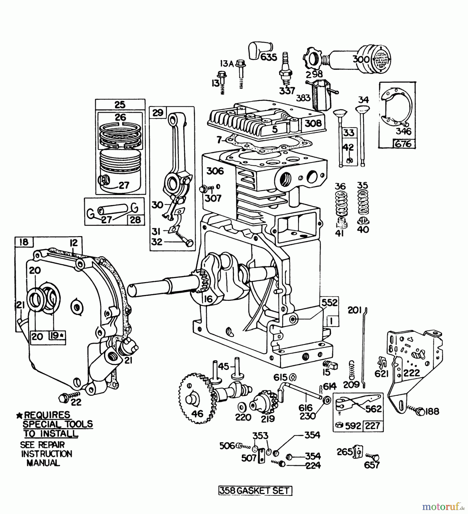 Toro Neu Snow Blowers/Snow Throwers Seite 1 38155 (826) - Toro 826 Snowthrower, 1985 (5000001-5999999) ENGINE BRIGGS & STRATTON MODEL NO. 190402-2720-01 #1