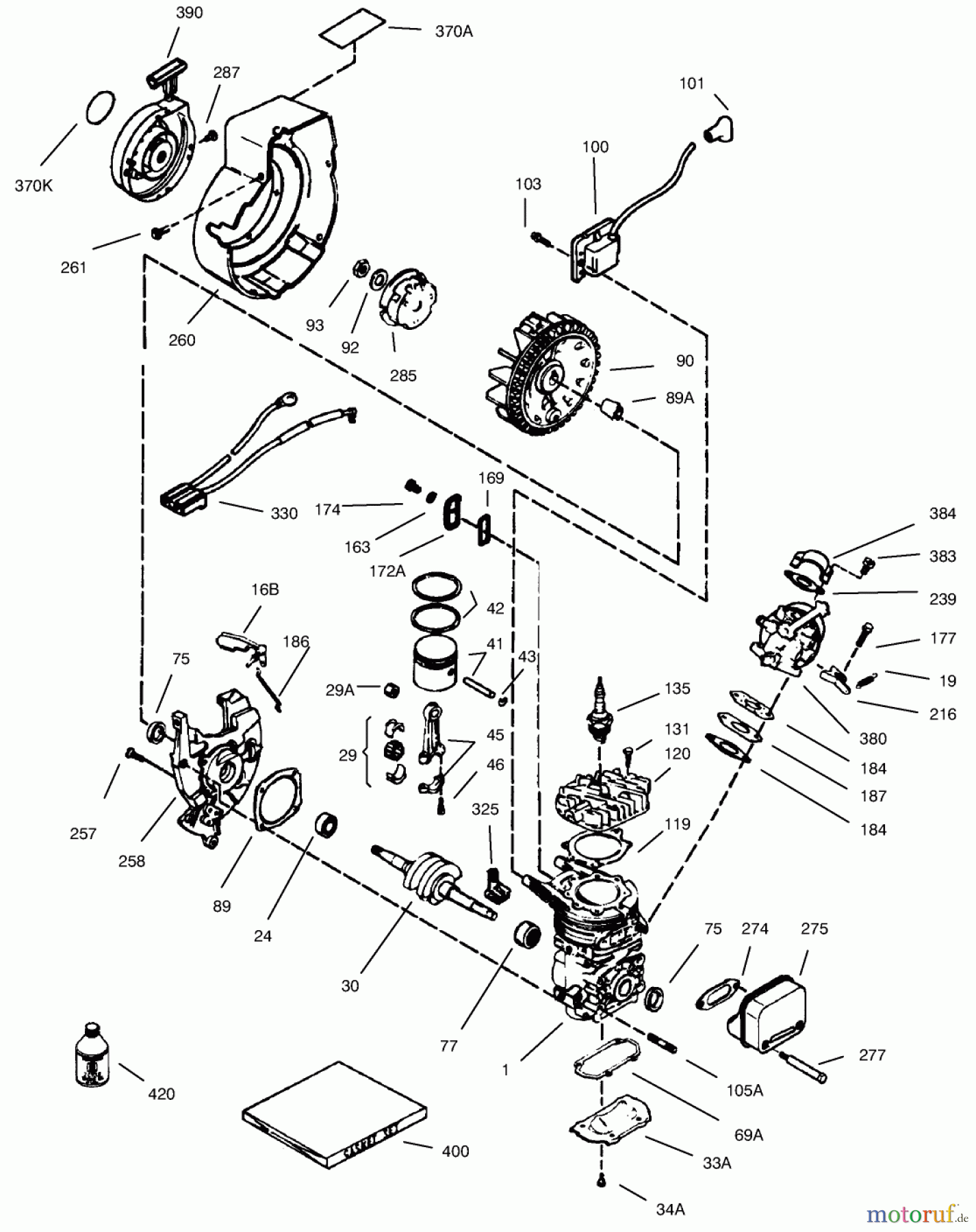 Toro Neu Snow Blowers/Snow Throwers Seite 1 38182 - Toro CCR Powerlite Snowthrower, 2000 (200000001-200999999) ENGINE TECUMSEH MODEL NO. HSK600 TYPE 1680T (MODEL NO. 38170 ONLY)
