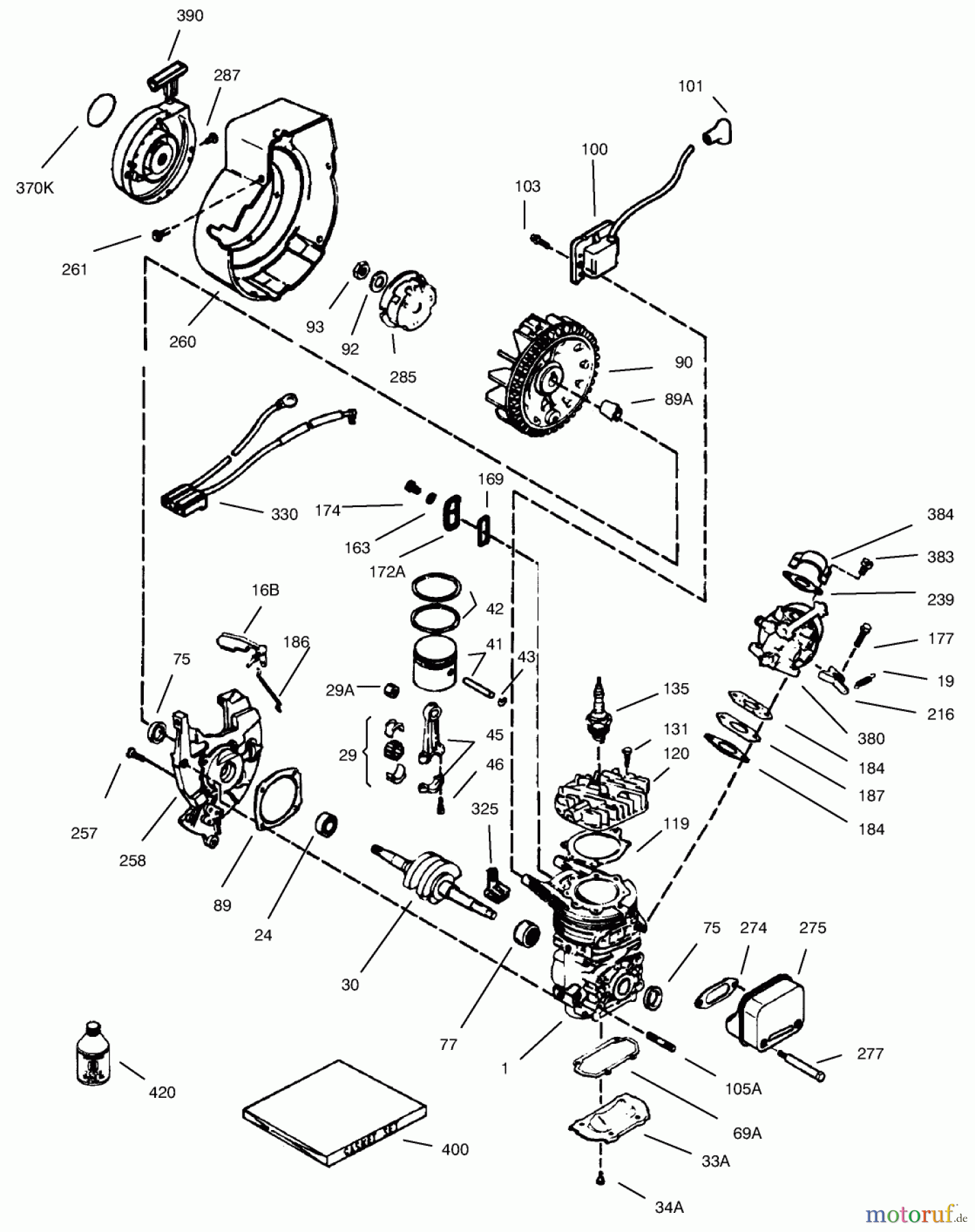  Toro Neu Snow Blowers/Snow Throwers Seite 1 38170 - Toro CCR Powerlite Snowthrower, 2000 (200000001-200999999) ENGINE TECUMSEH MODEL NO. HSK635 TYPE 1723A (MODEL NOS. 38172 & 38182 ONLY)