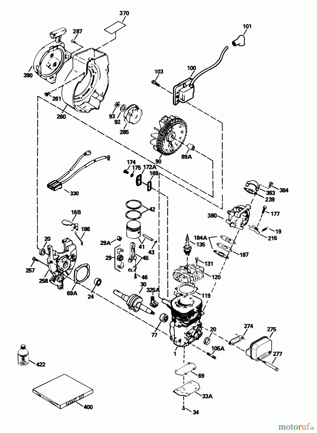 Toro Neu Snow Blowers/Snow Throwers Seite 1 38191 - Toro CCR 1000 Snowthrower, 1993 (3900001-3999999) ENGINE TECUMSEH MODEL NO. HSK600 TYPE 1659-R (MODEL NO. 38190 ONLY)