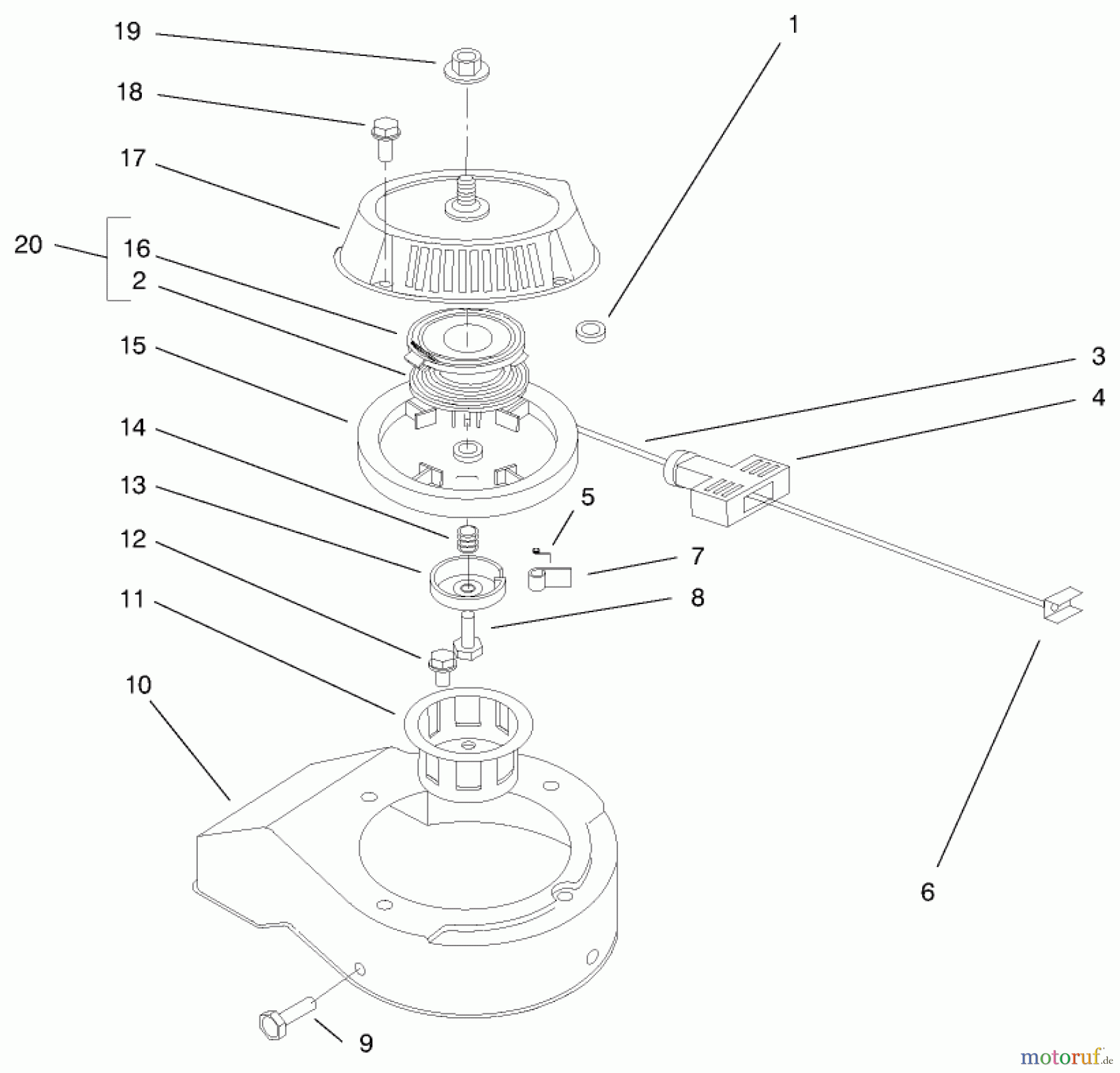  Toro Neu Snow Blowers/Snow Throwers Seite 1 38435 (3000) - Toro CCR 3000 Snowthrower, 1998 (8900001-8999999) ENGINE ASSEBMLY (MODEL NO. 38430 & 38431) #1