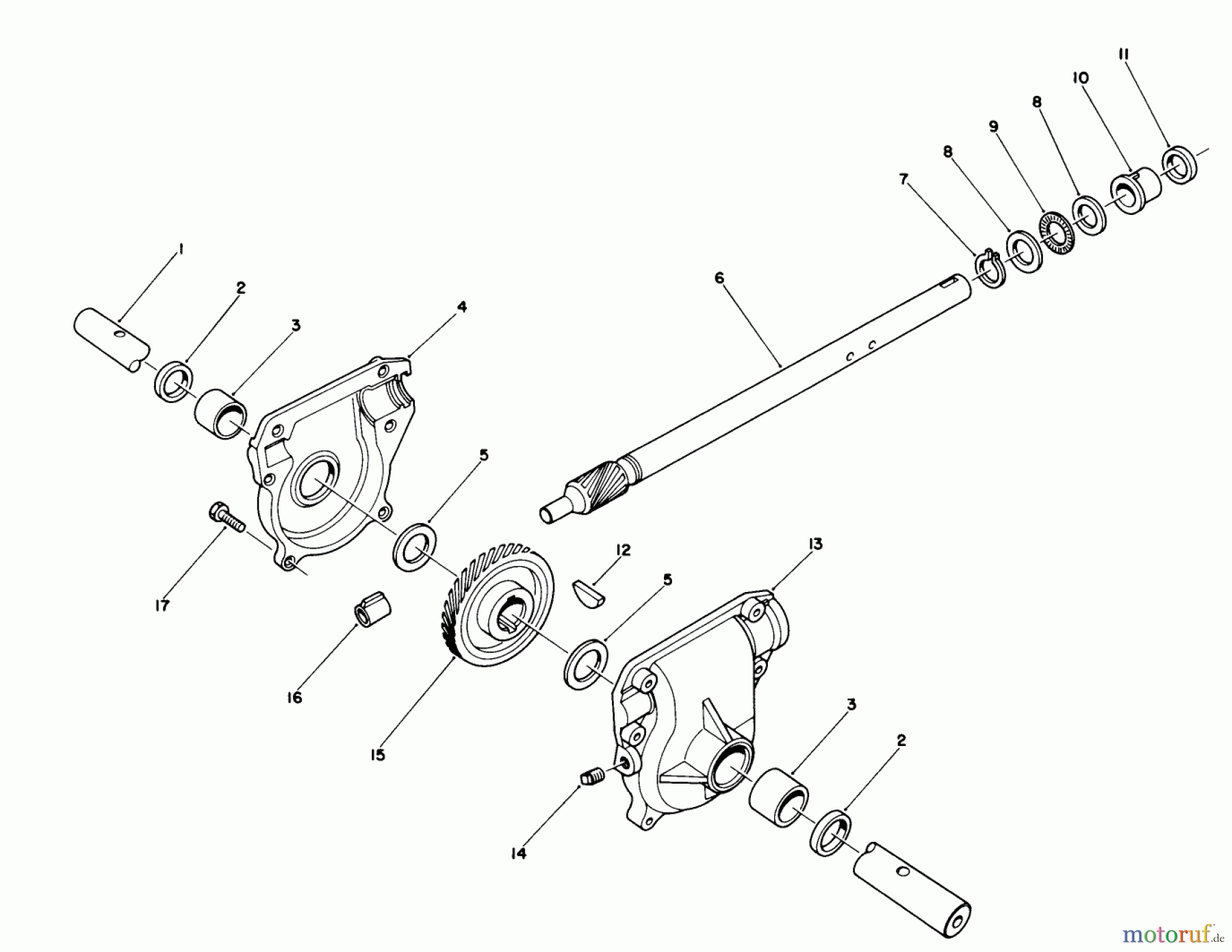 Toro Neu Snow Blowers/Snow Throwers Seite 1 38565 (1132) - Toro 1132 Power Shift Snowthrower, 1989 (9000001-9999999) 32